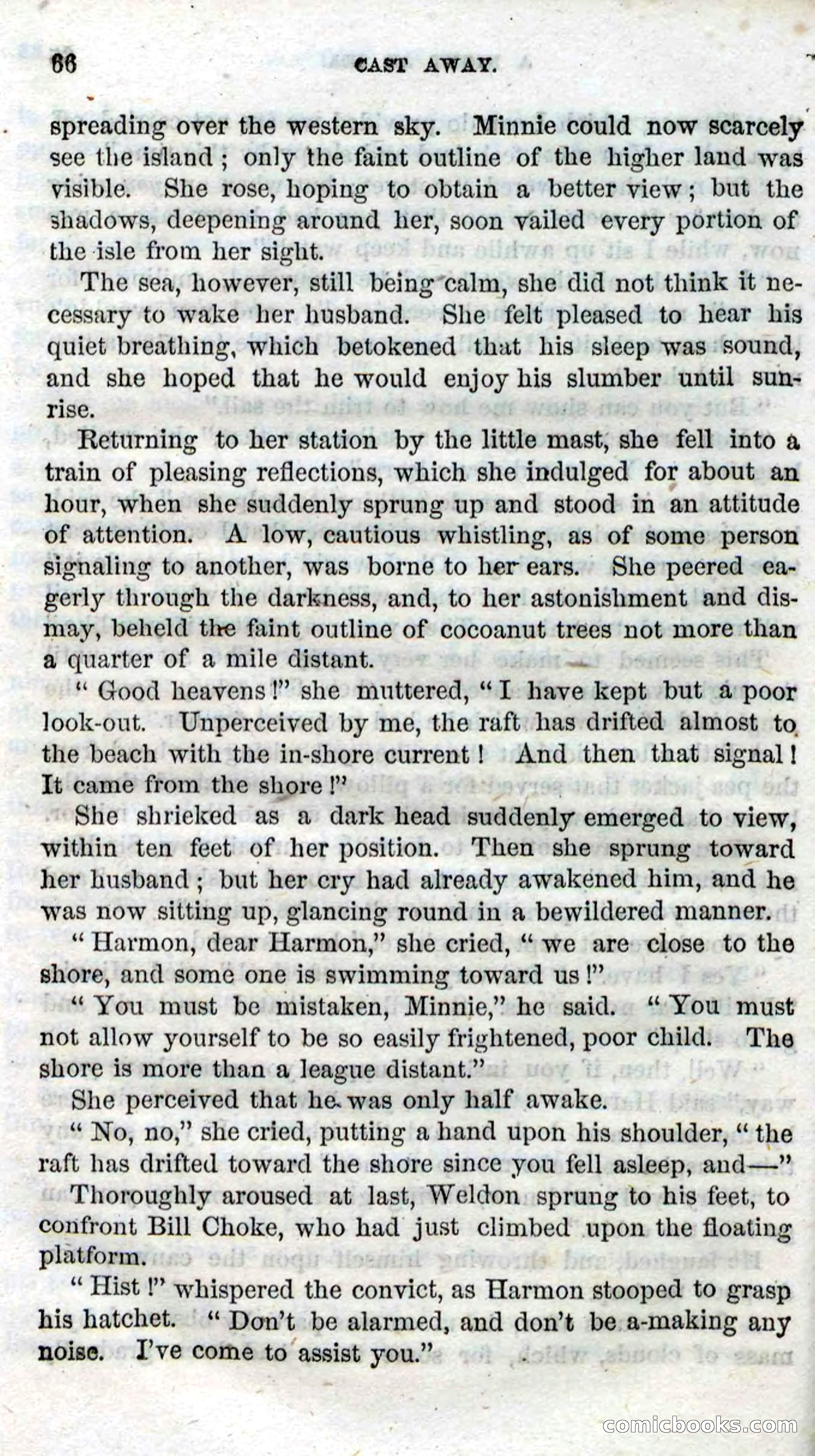 Beadle's Dime Novels No. 90: Cast Away — page 64 of 100
