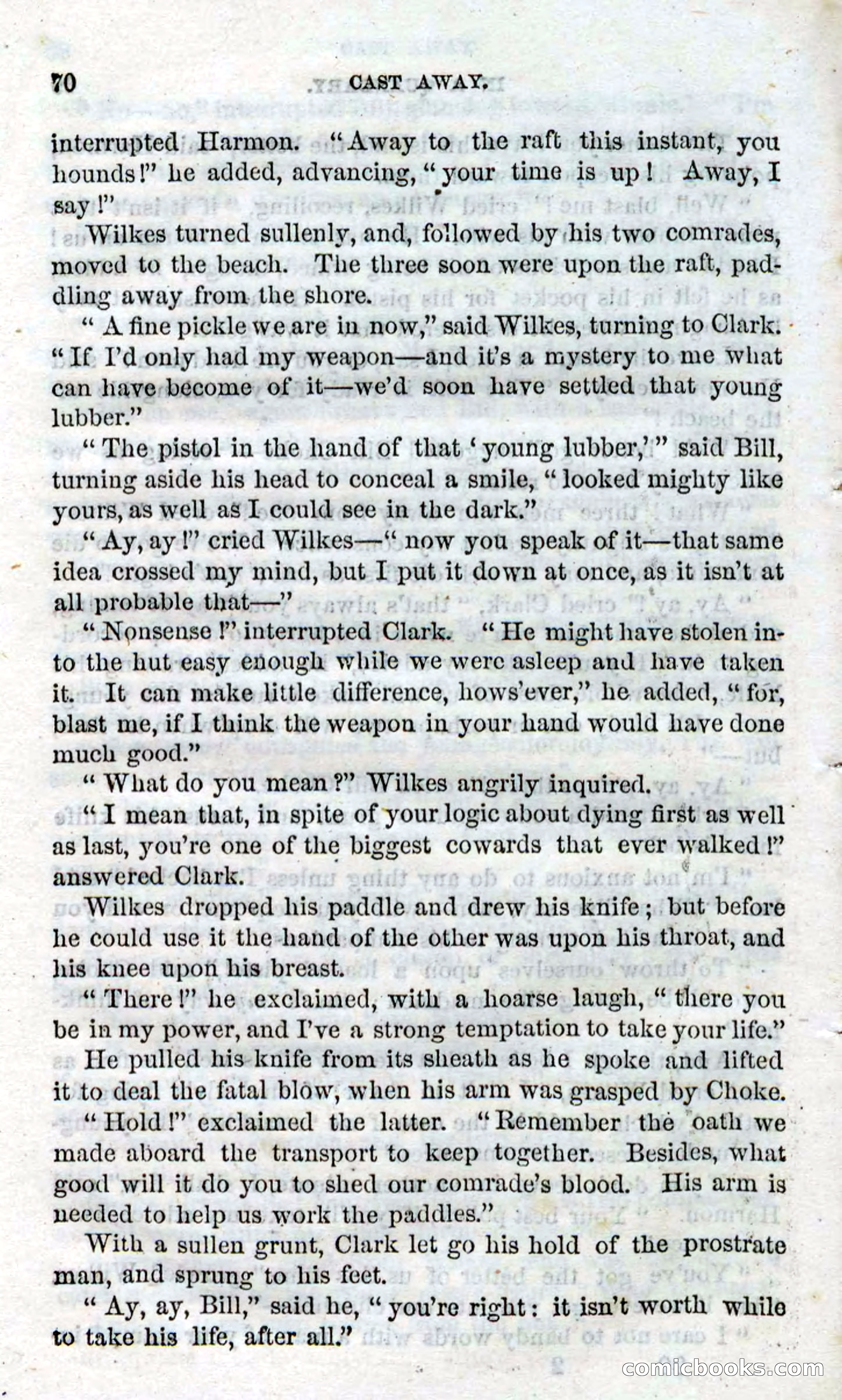 Beadle's Dime Novels No. 90: Cast Away — page 68 of 100