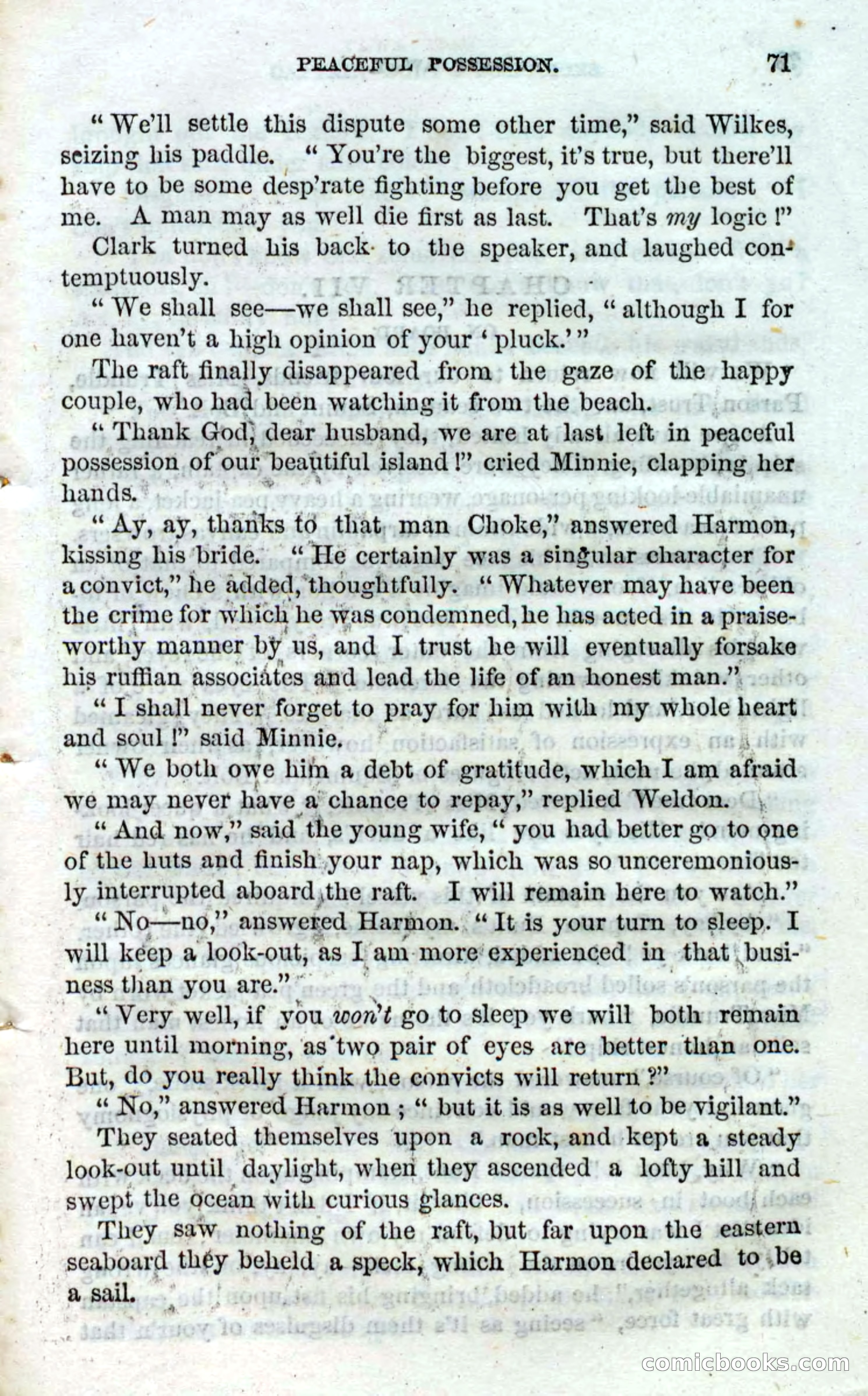 Beadle's Dime Novels No. 90: Cast Away — page 69 of 100
