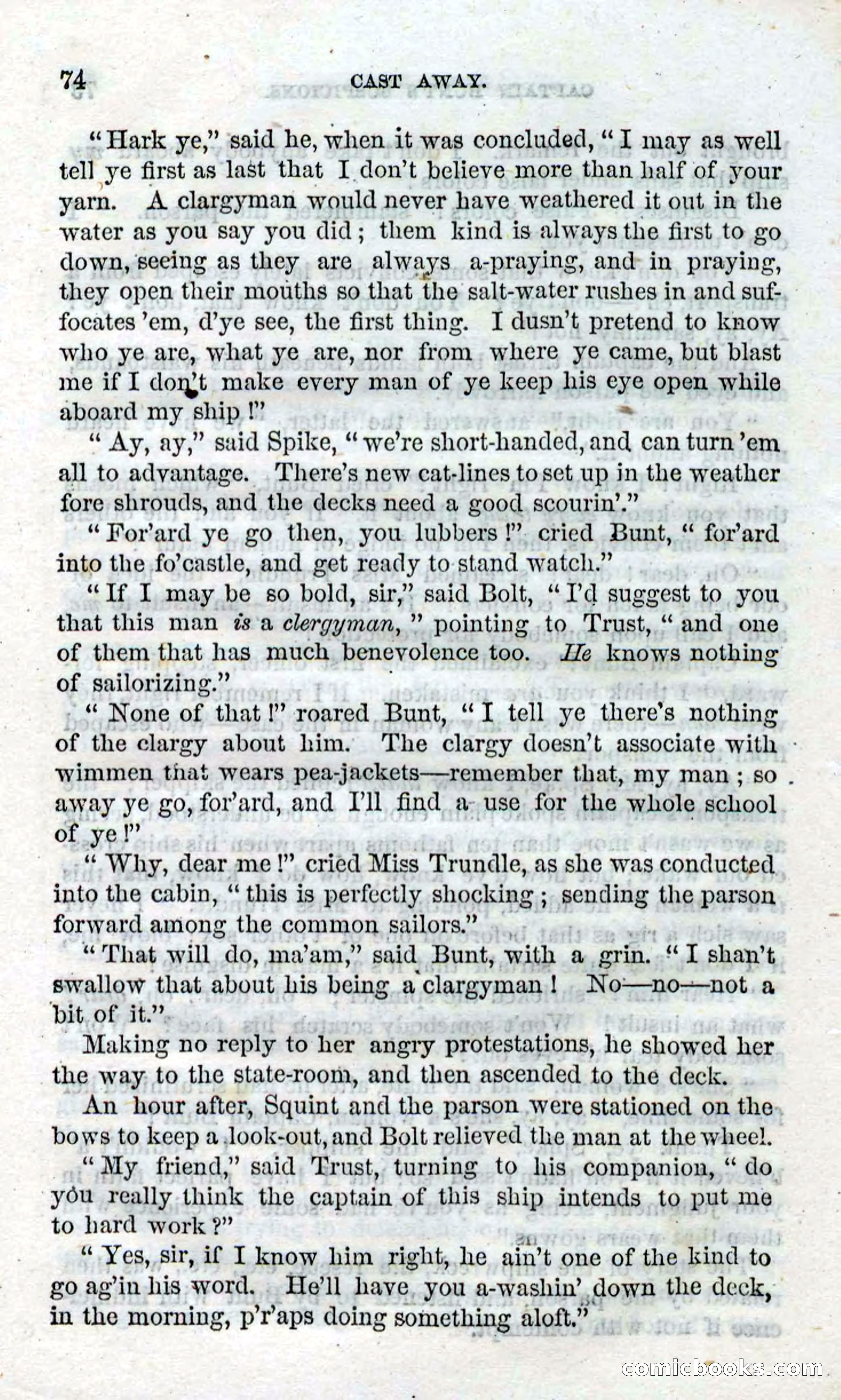 Beadle's Dime Novels No. 90: Cast Away — page 72 of 100