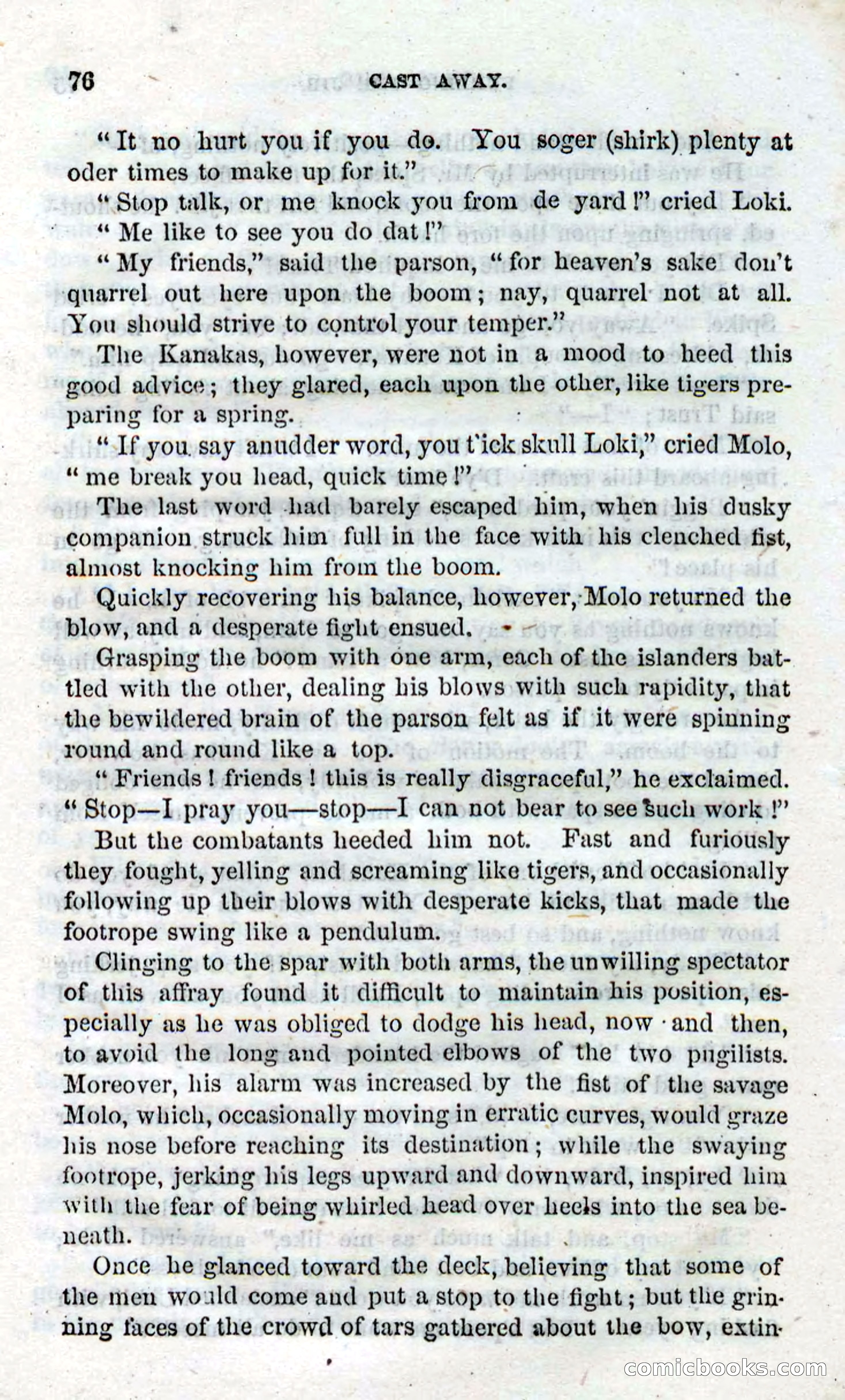 Beadle's Dime Novels No. 90: Cast Away — page 74 of 100