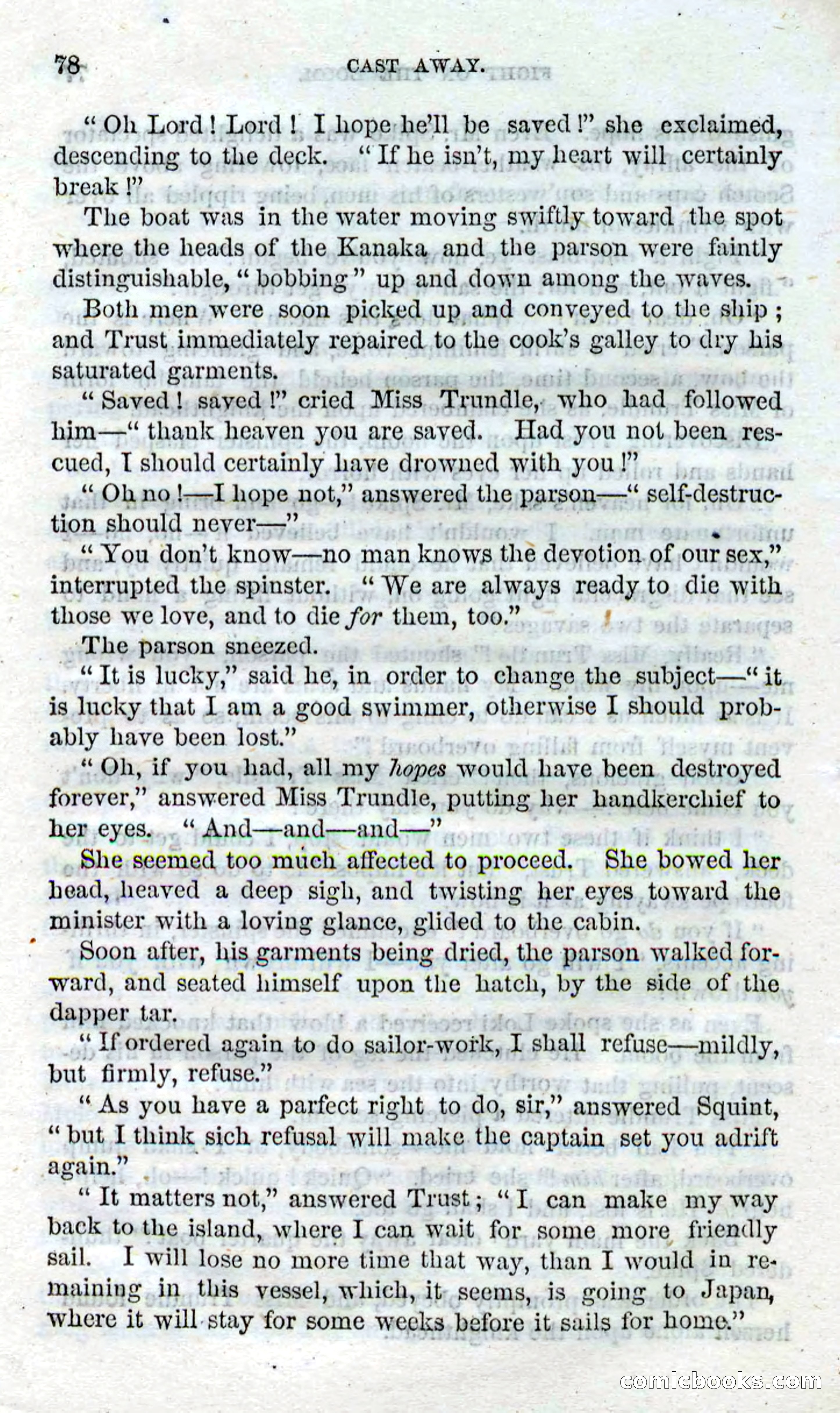 Beadle's Dime Novels No. 90: Cast Away — page 76 of 100