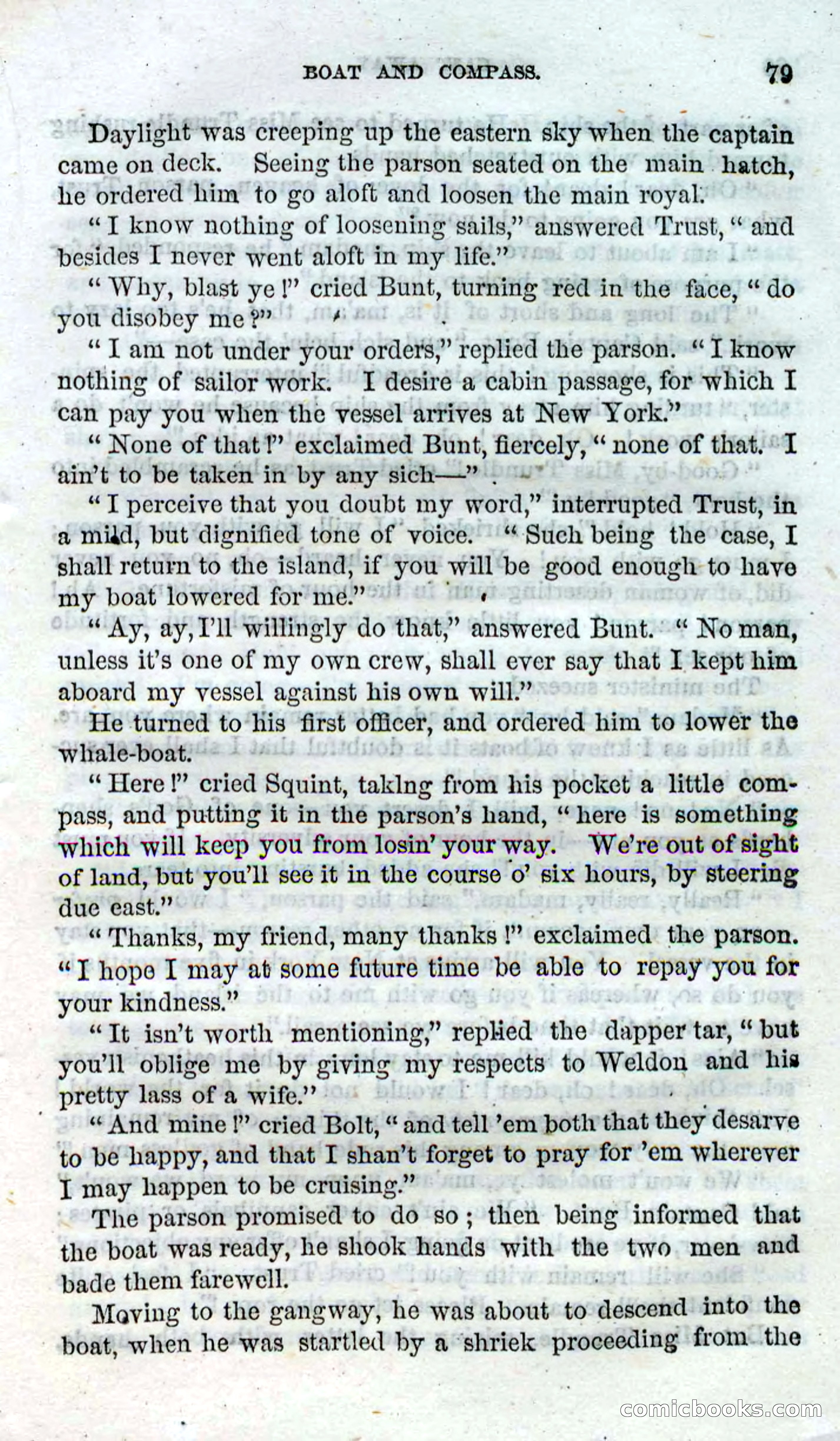 Beadle's Dime Novels No. 90: Cast Away — page 77 of 100