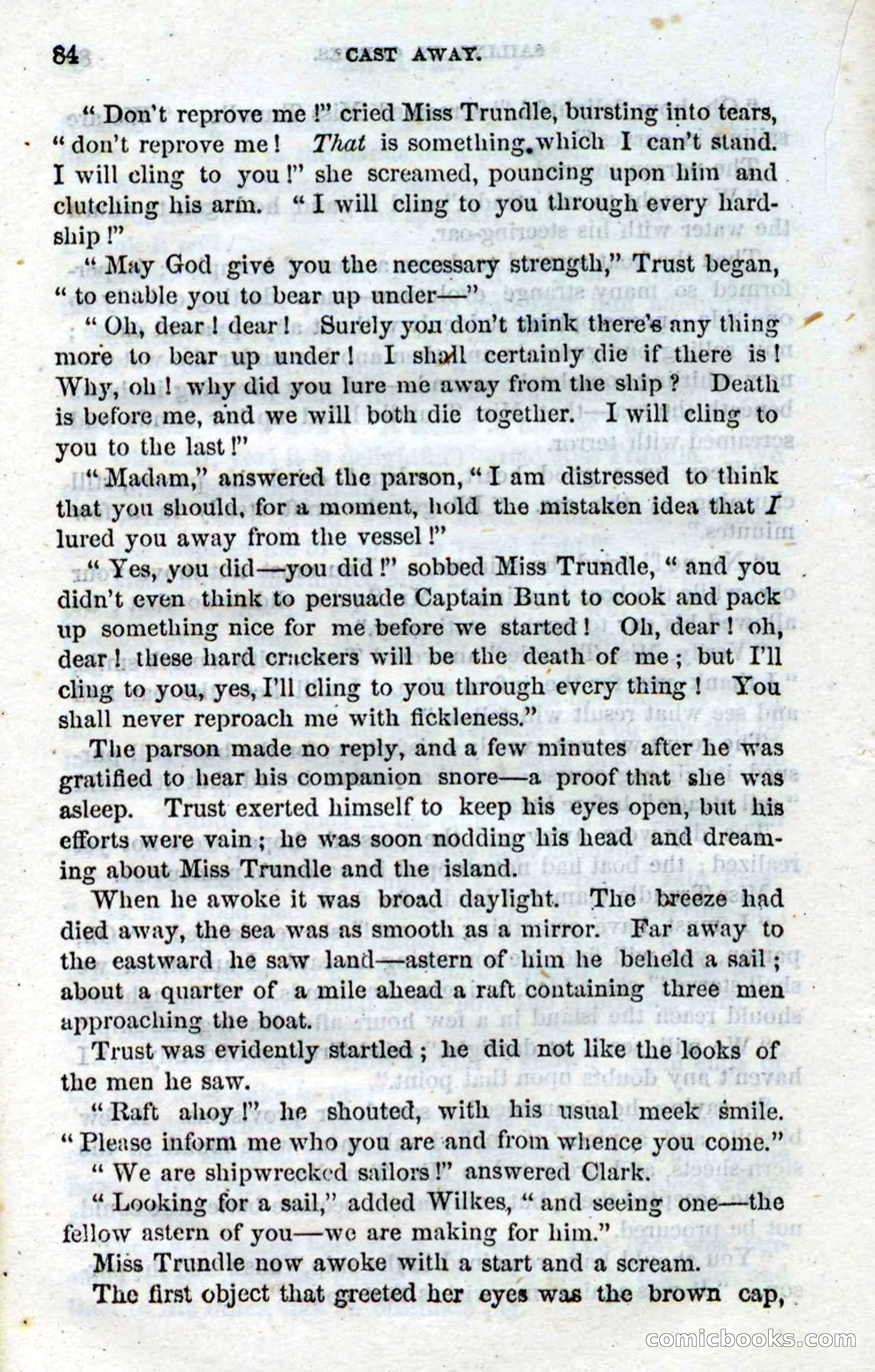 Beadle's Dime Novels No. 90: Cast Away — page 82 of 100