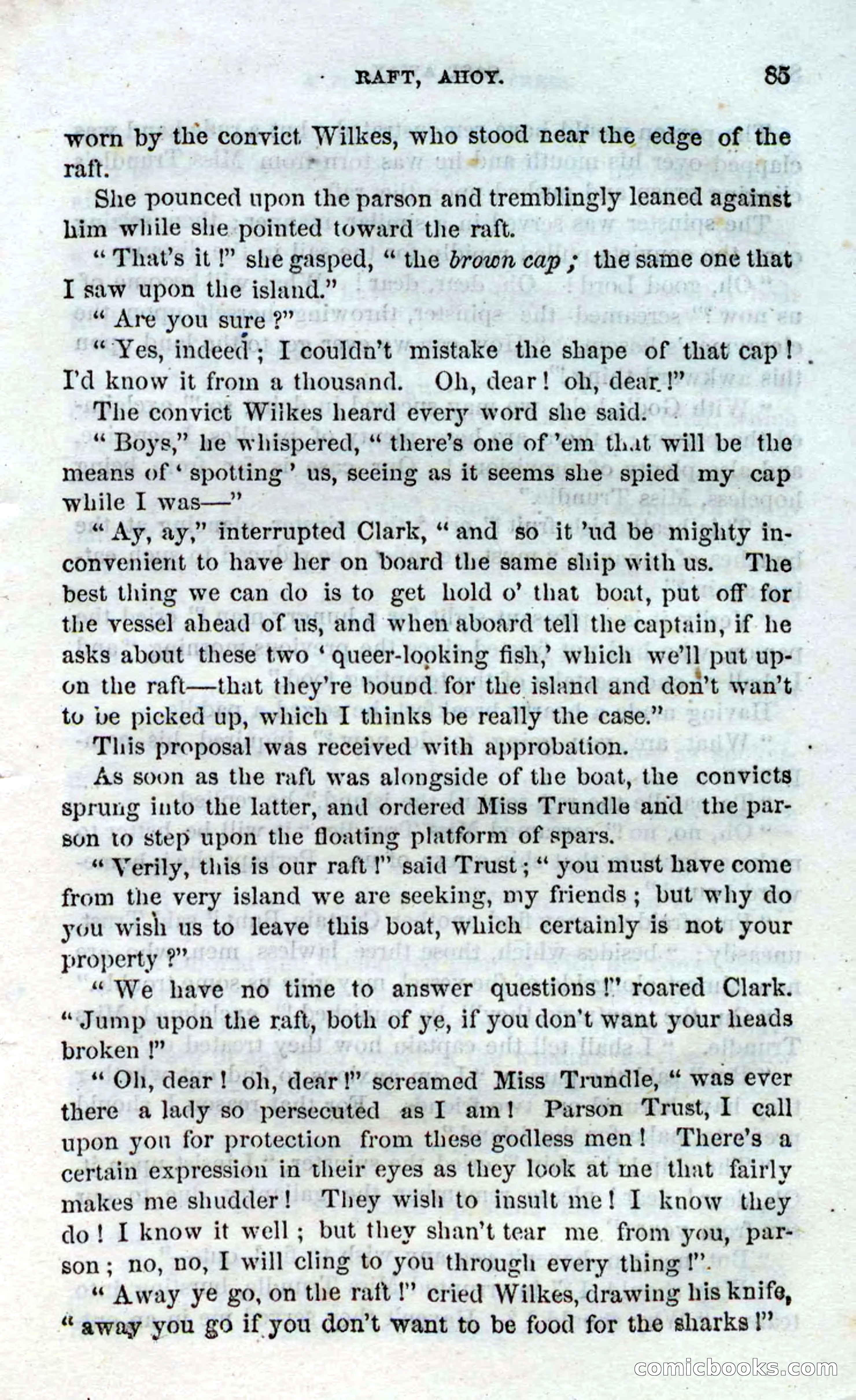Beadle's Dime Novels No. 90: Cast Away — page 83 of 100