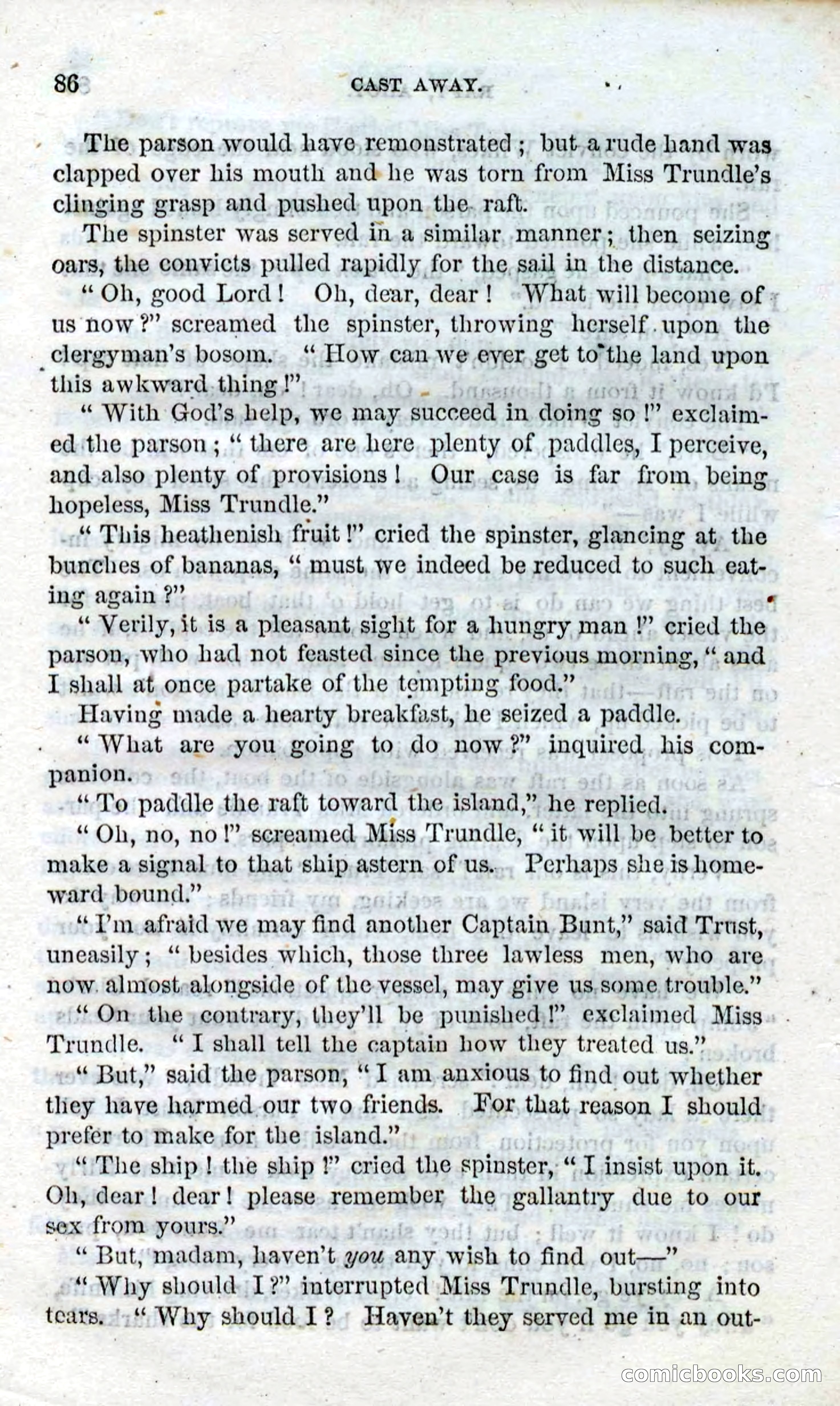 Beadle's Dime Novels No. 90: Cast Away — page 84 of 100