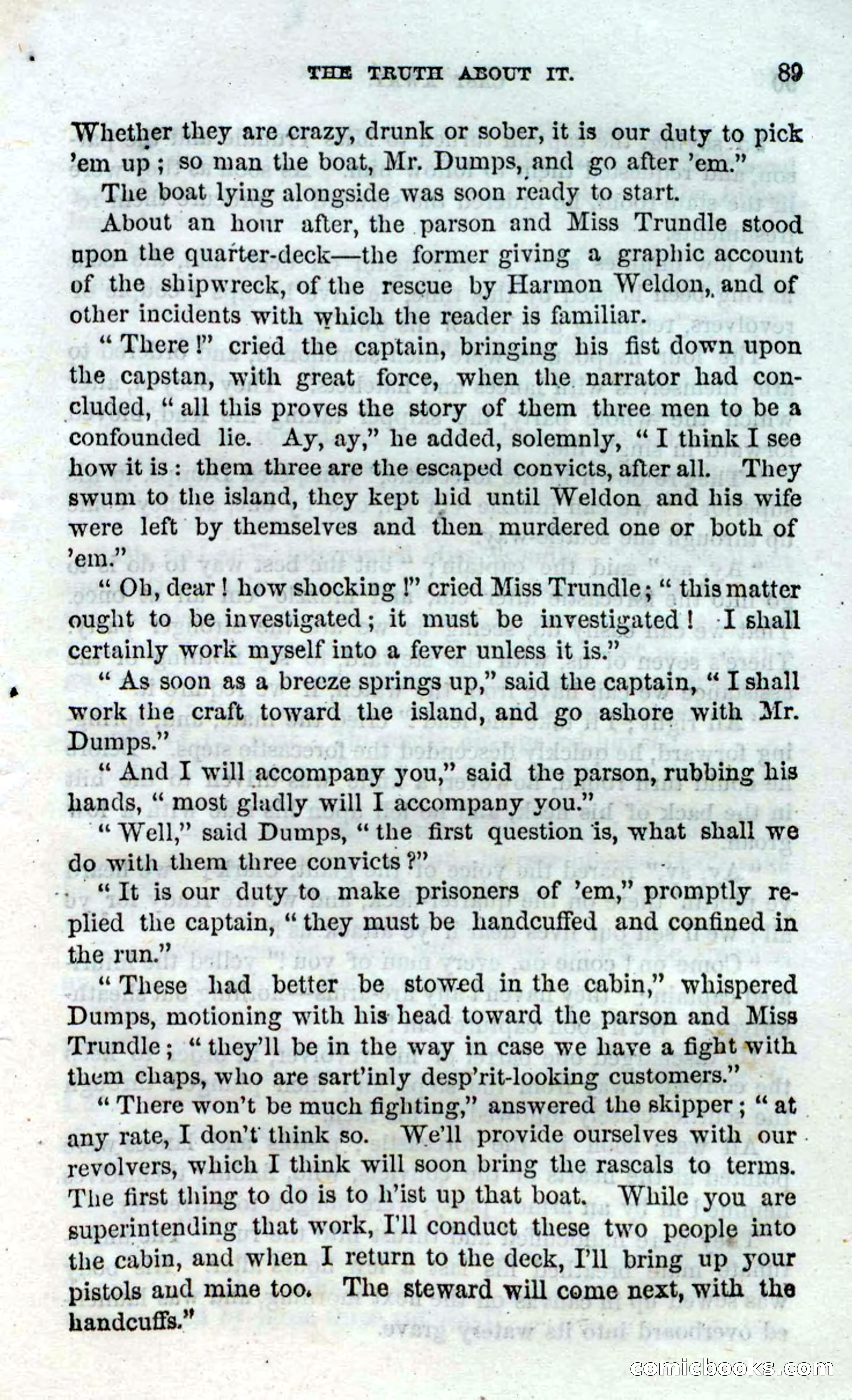Beadle's Dime Novels No. 90: Cast Away — page 87 of 100