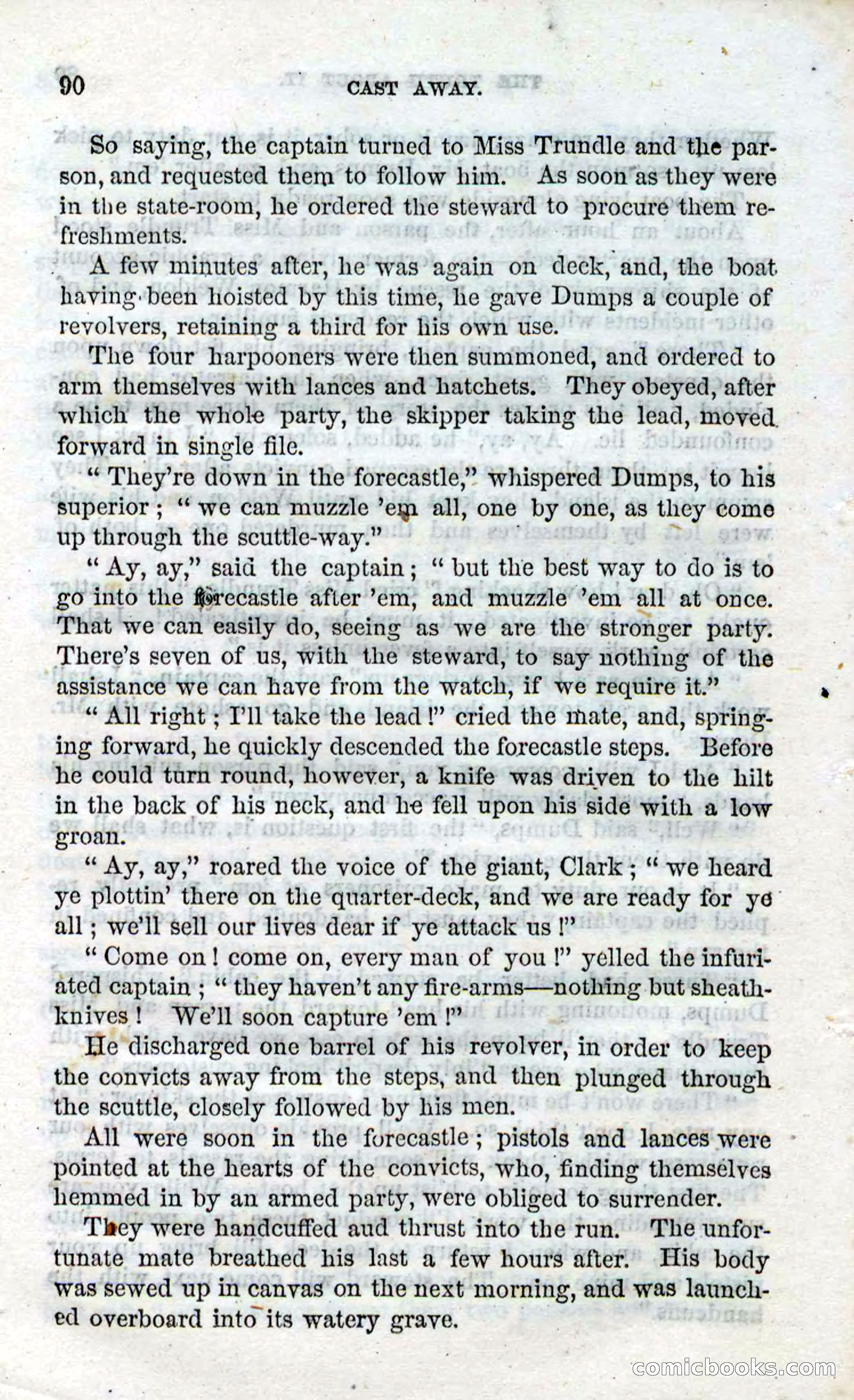 Beadle's Dime Novels No. 90: Cast Away — page 88 of 100