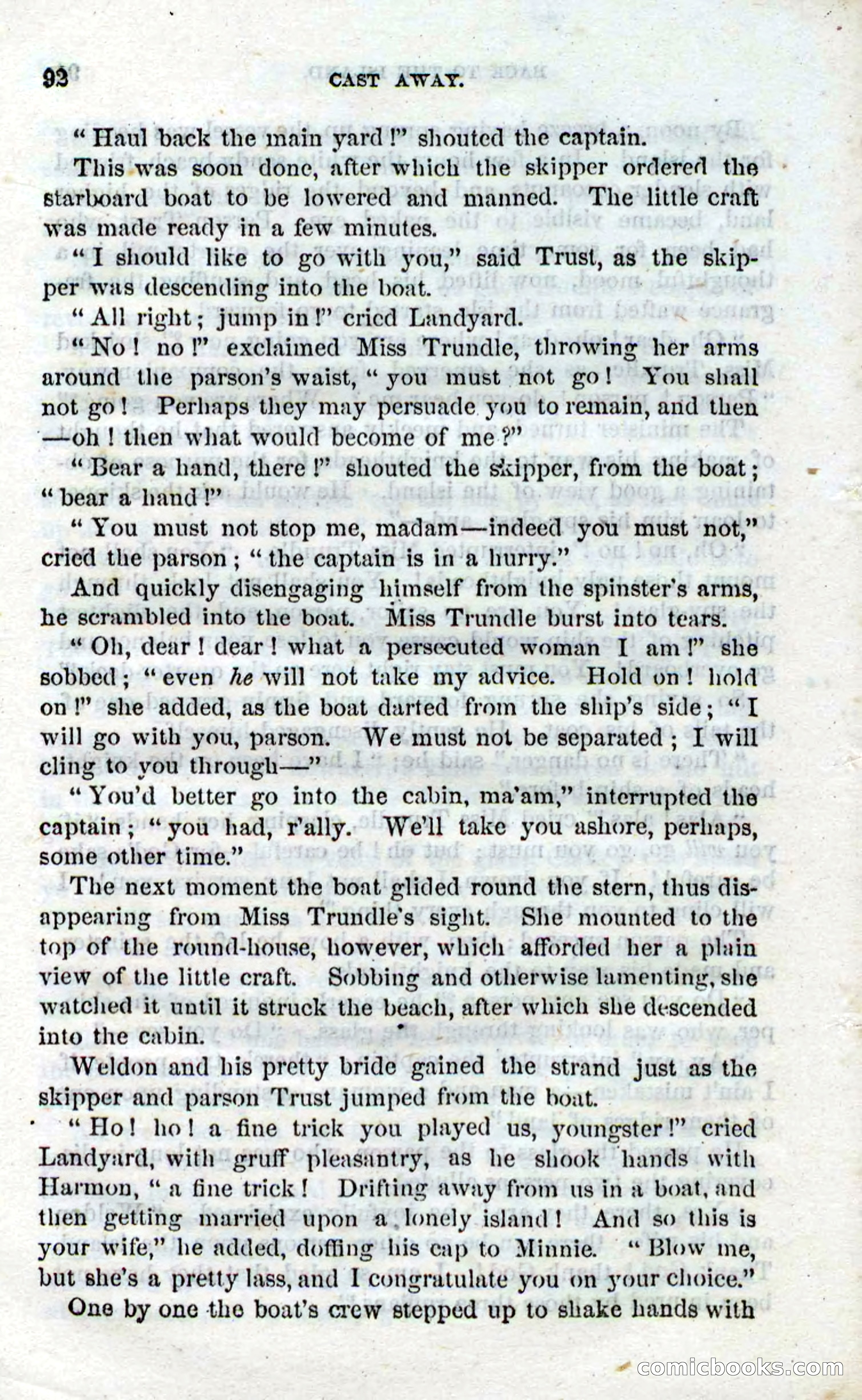 Beadle's Dime Novels No. 90: Cast Away — page 90 of 100