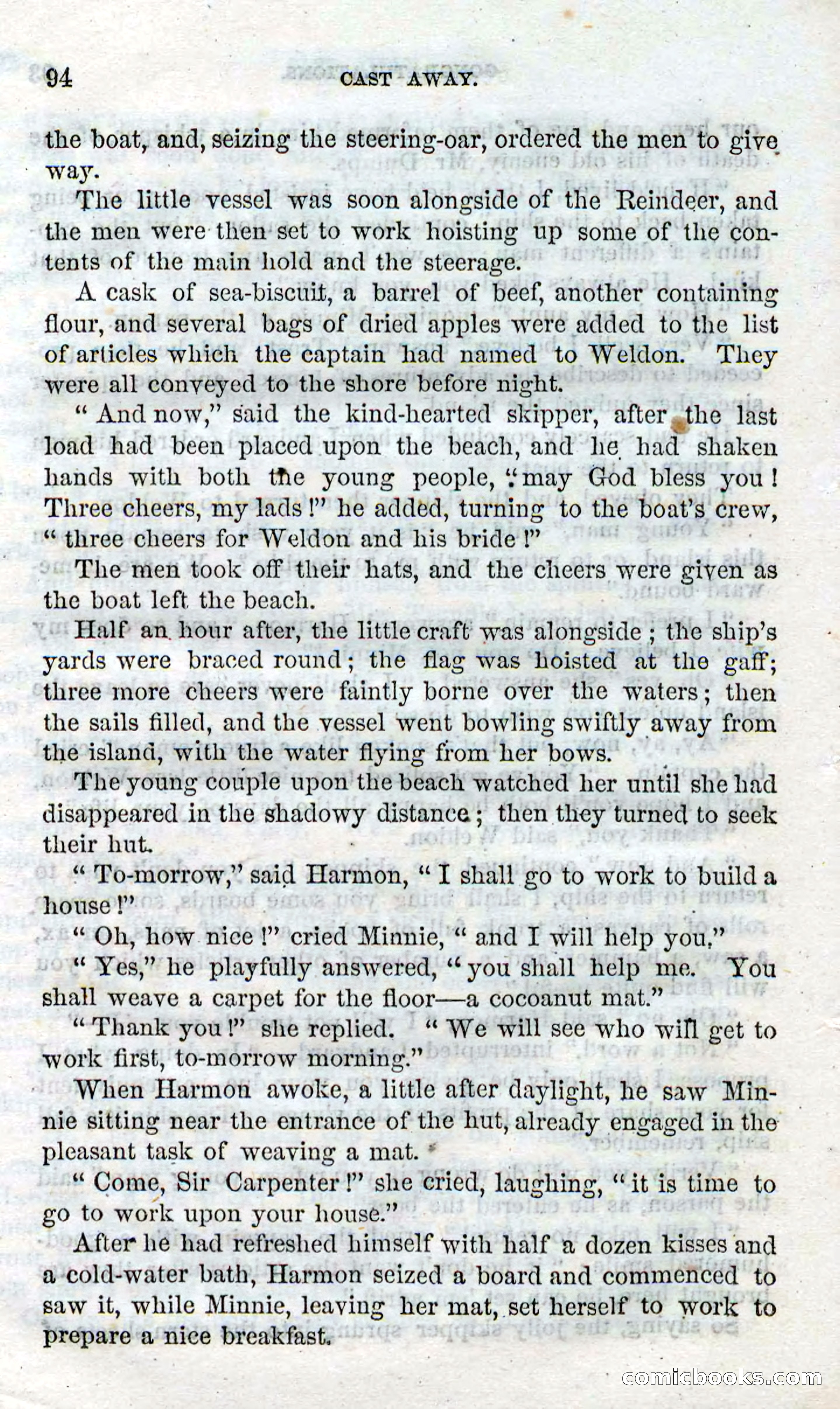 Beadle's Dime Novels No. 90: Cast Away — page 92 of 100