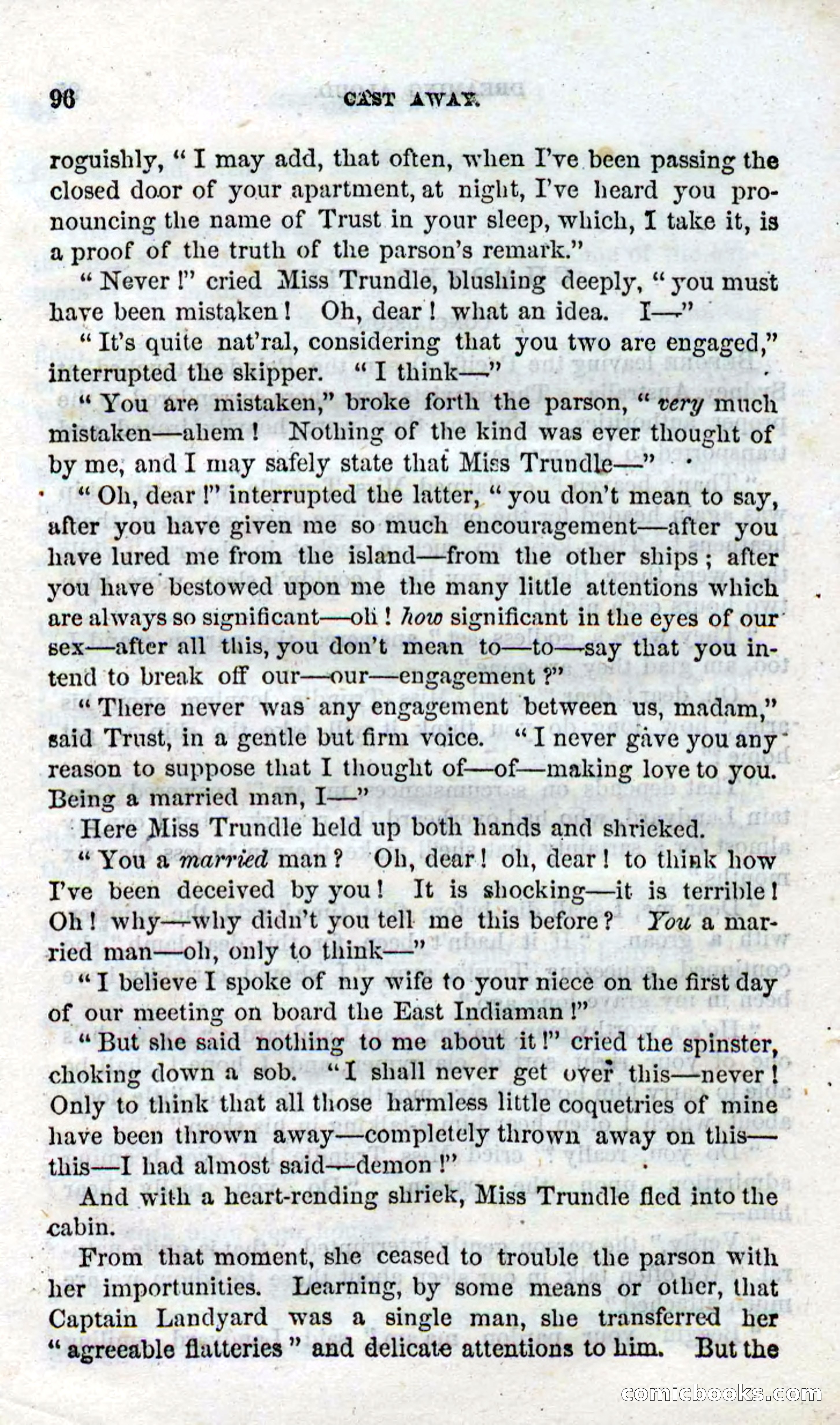 Beadle's Dime Novels No. 90: Cast Away — page 94 of 100