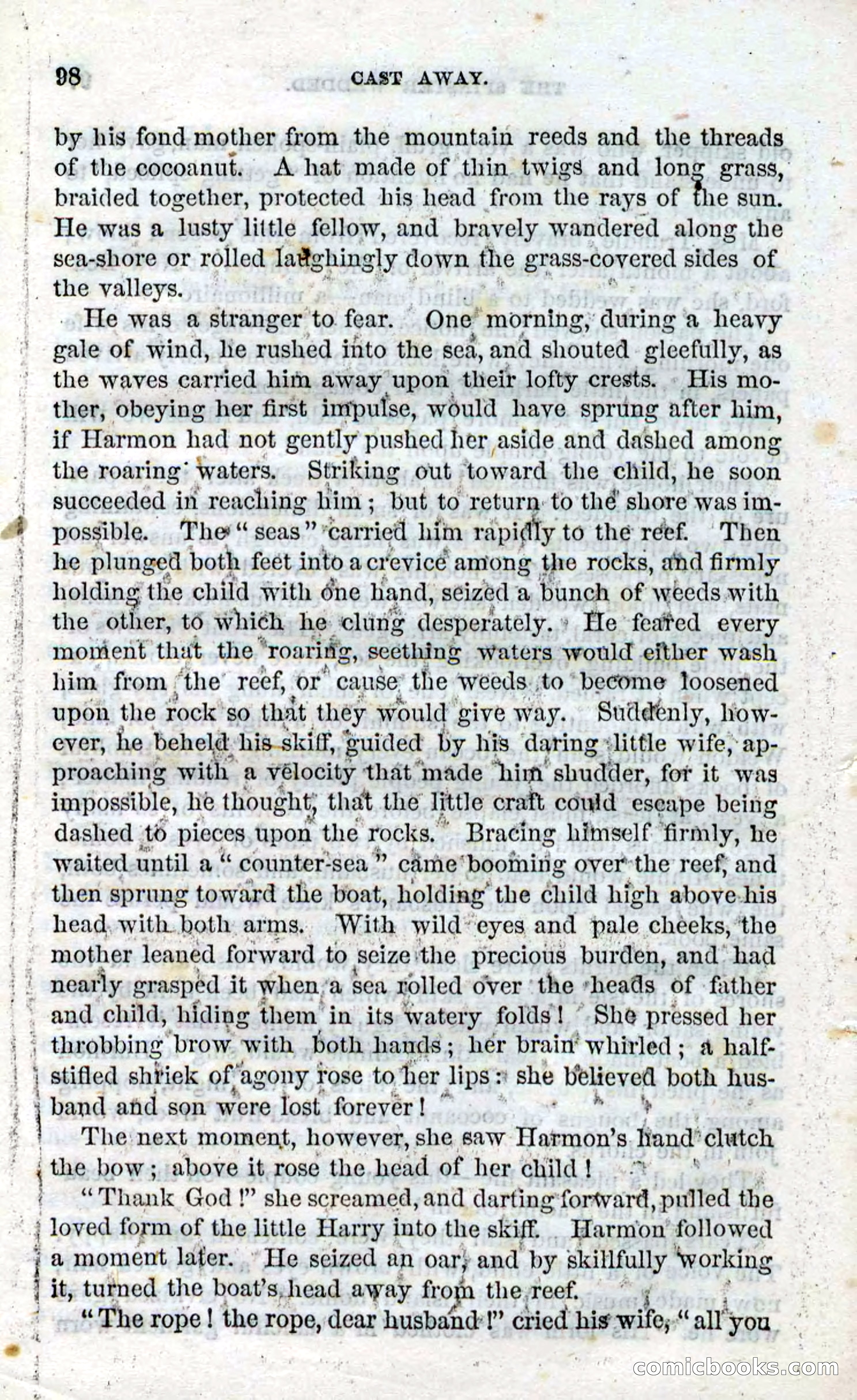 Beadle's Dime Novels No. 90: Cast Away — page 96 of 100