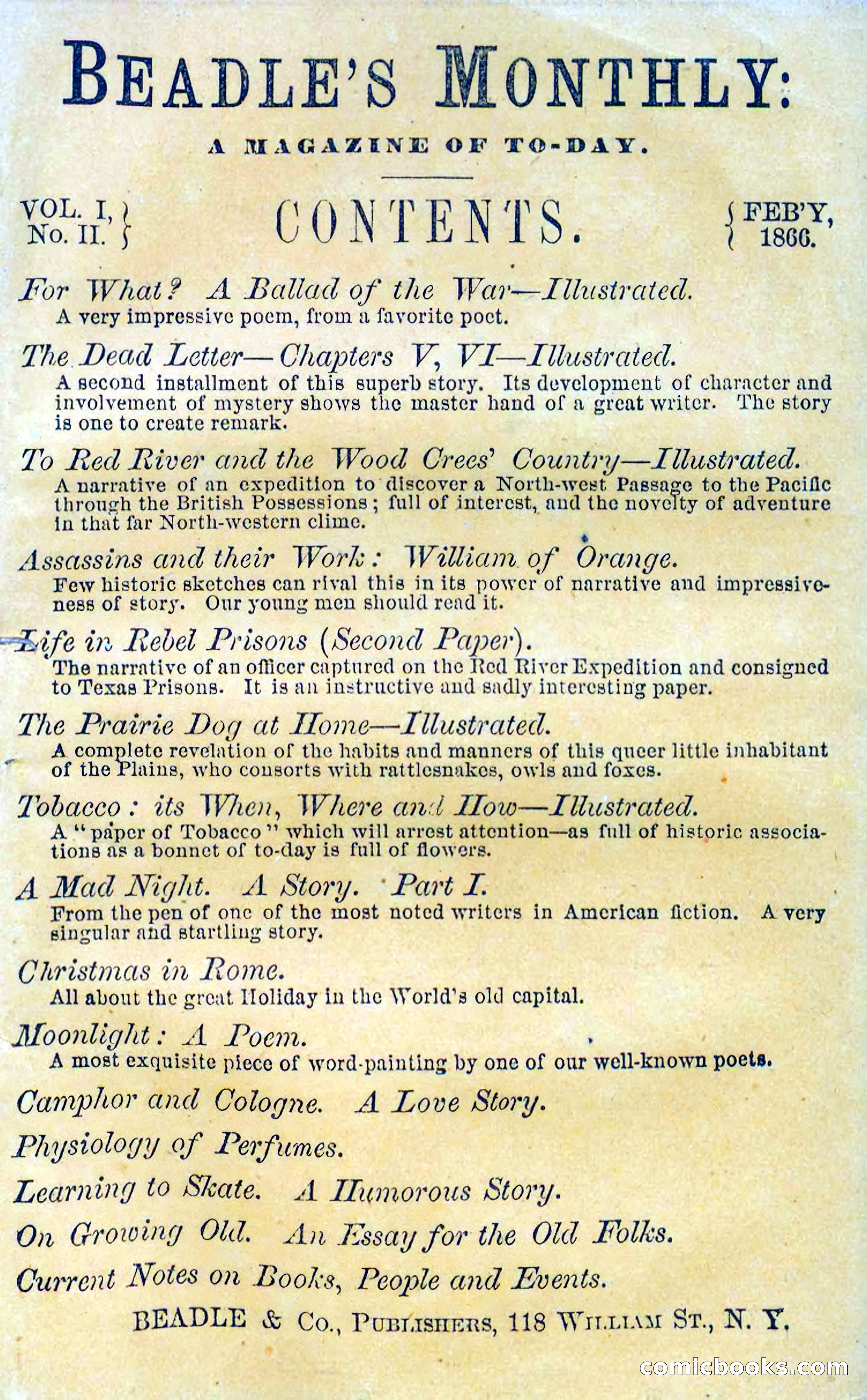 Beadle's Dime Novels No. 90: Cast Away — page 99 of 100