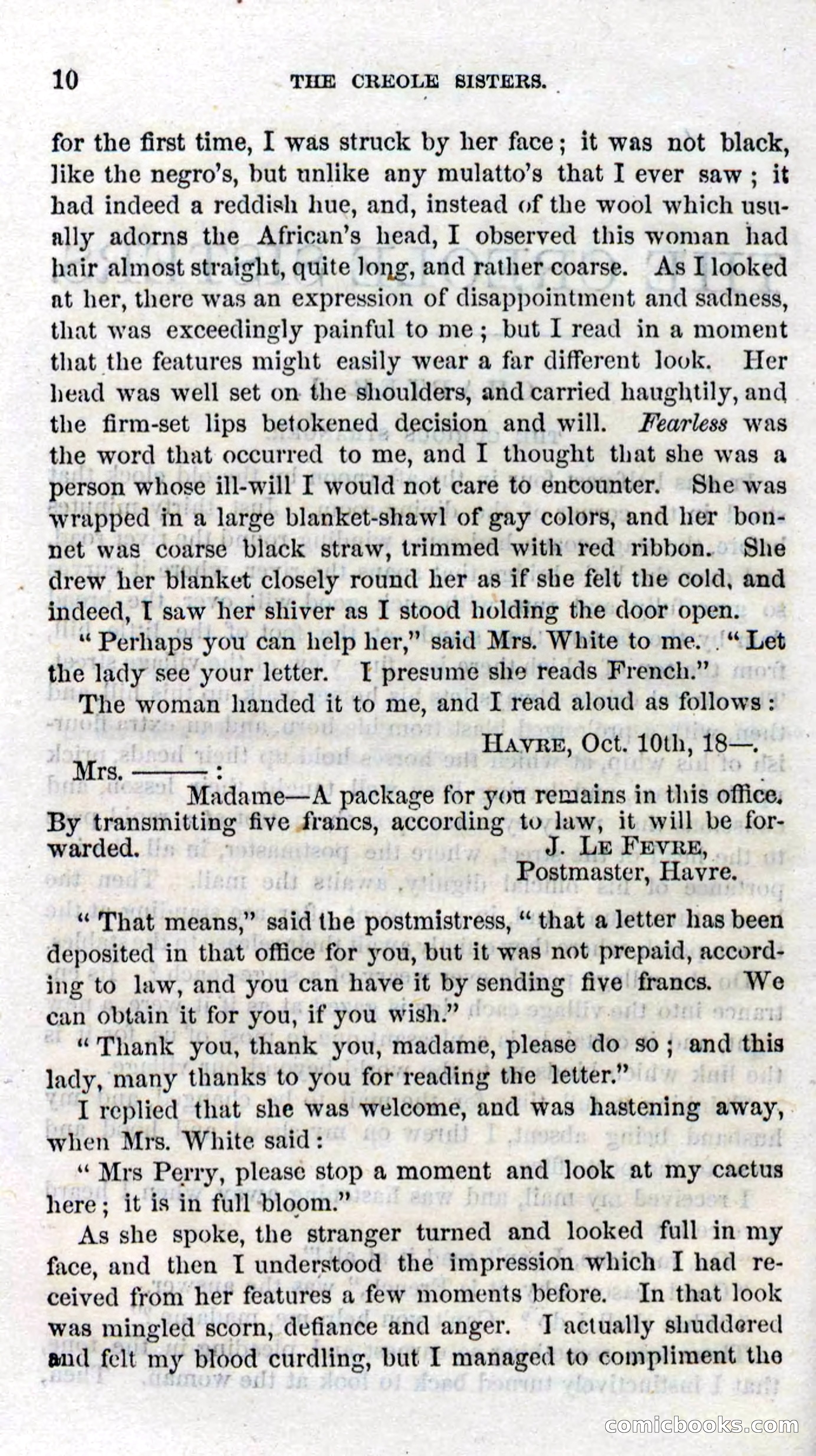 Beadle's Dime Novels No. 93: The Creole Sisters — page 8 of 100