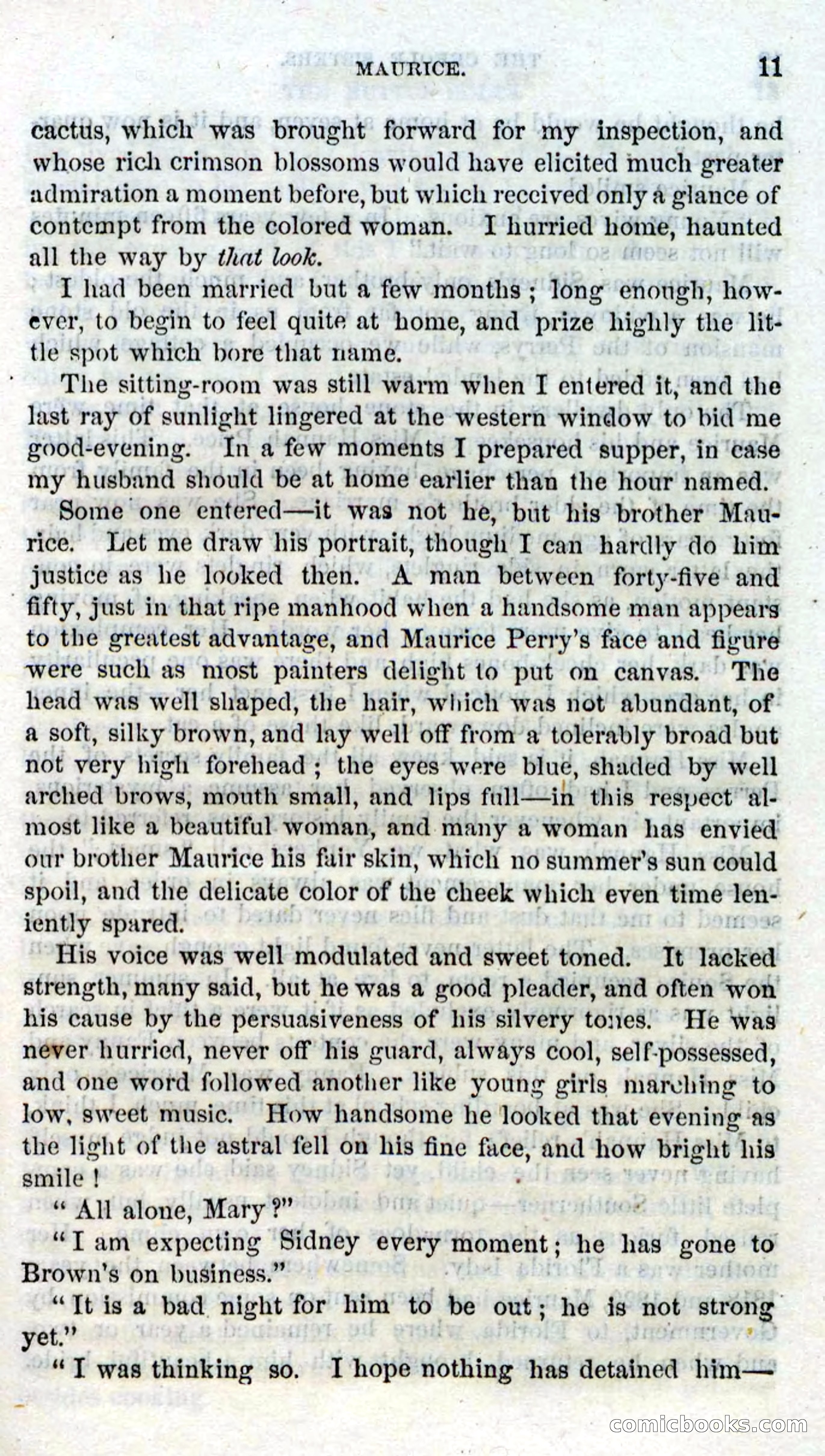 Beadle's Dime Novels No. 93: The Creole Sisters — page 9 of 100