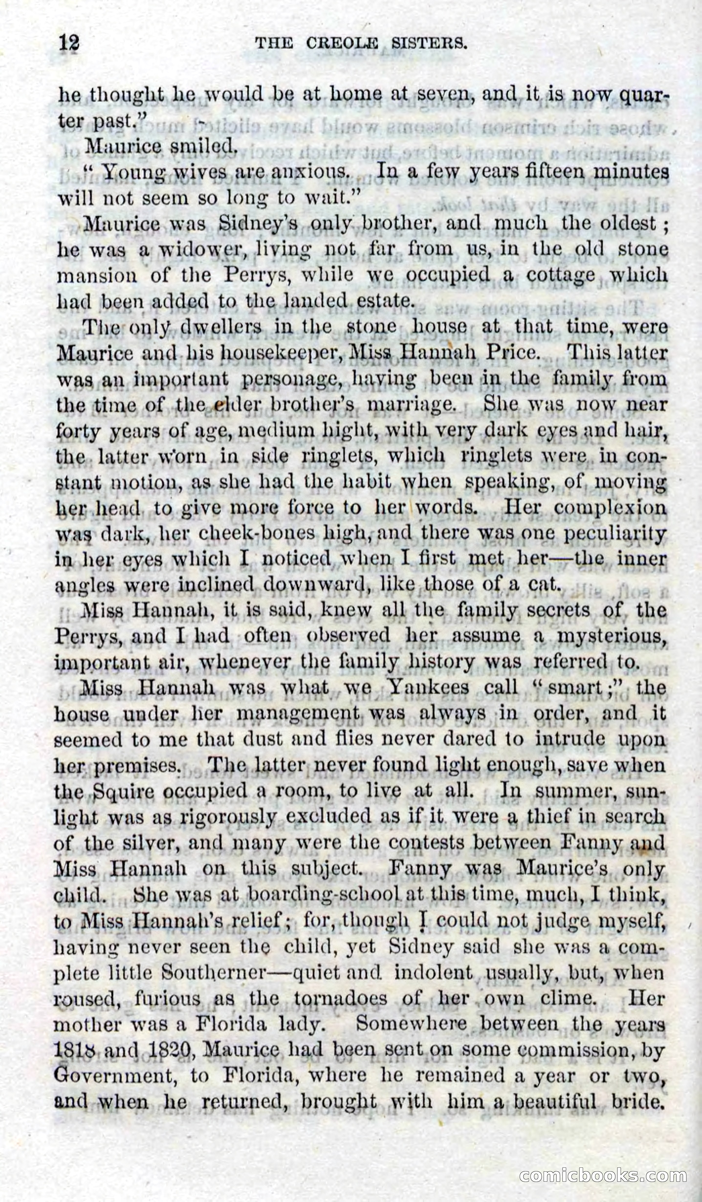 Beadle's Dime Novels No. 93: The Creole Sisters — page 10 of 100
