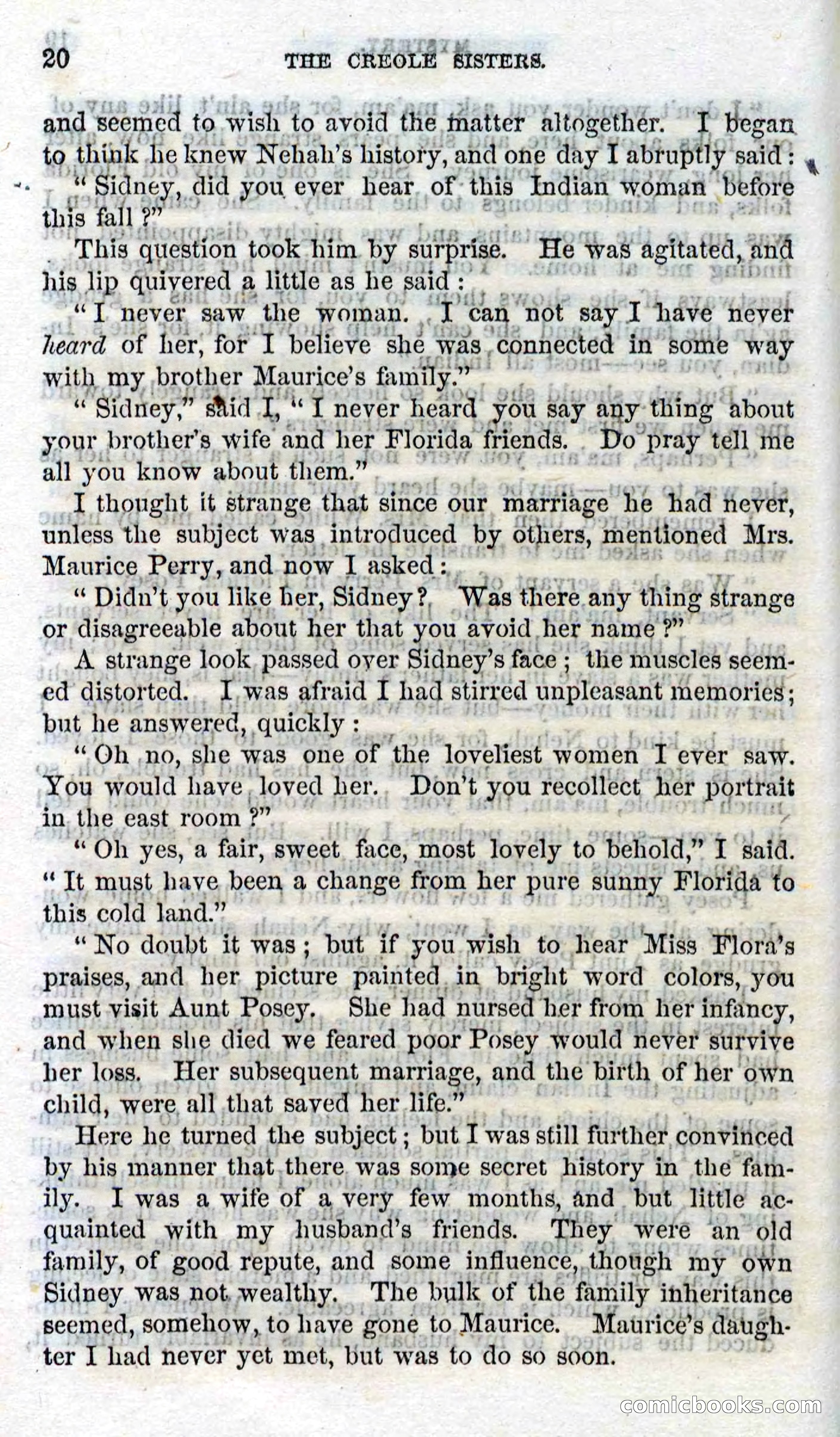 Beadle's Dime Novels No. 93: The Creole Sisters — page 18 of 100