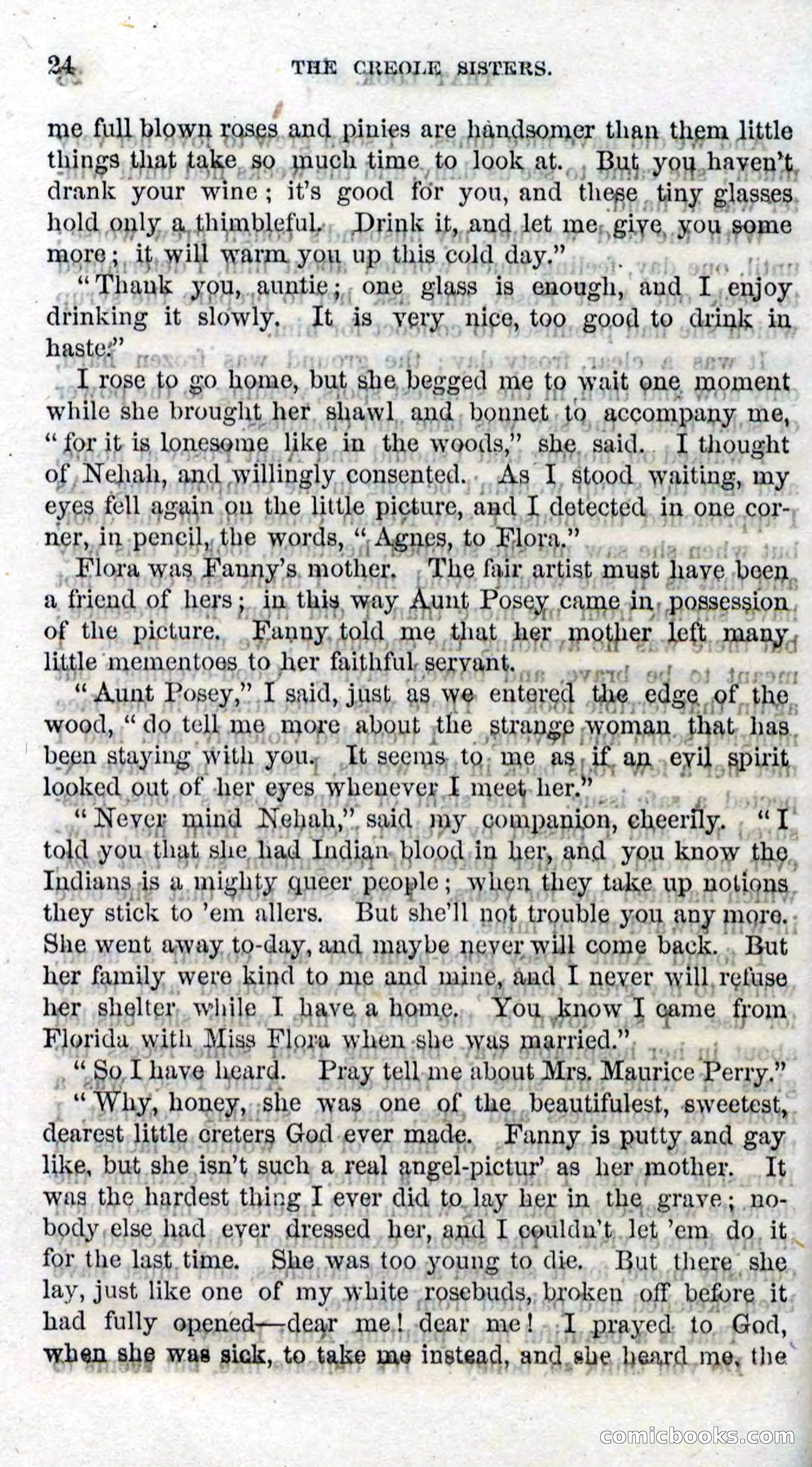 Beadle's Dime Novels No. 93: The Creole Sisters — page 22 of 100