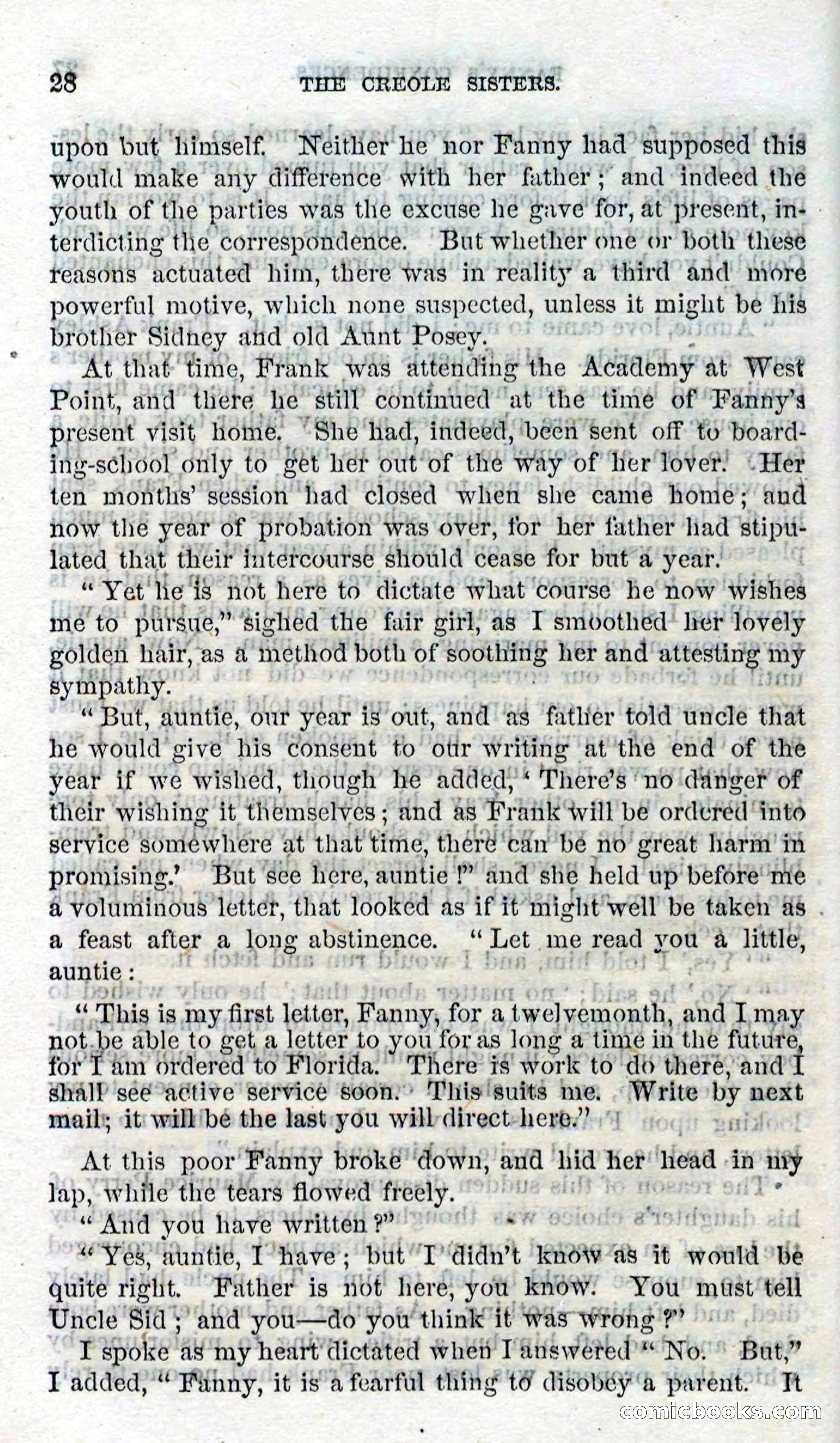 Beadle's Dime Novels No. 93: The Creole Sisters — page 26 of 100