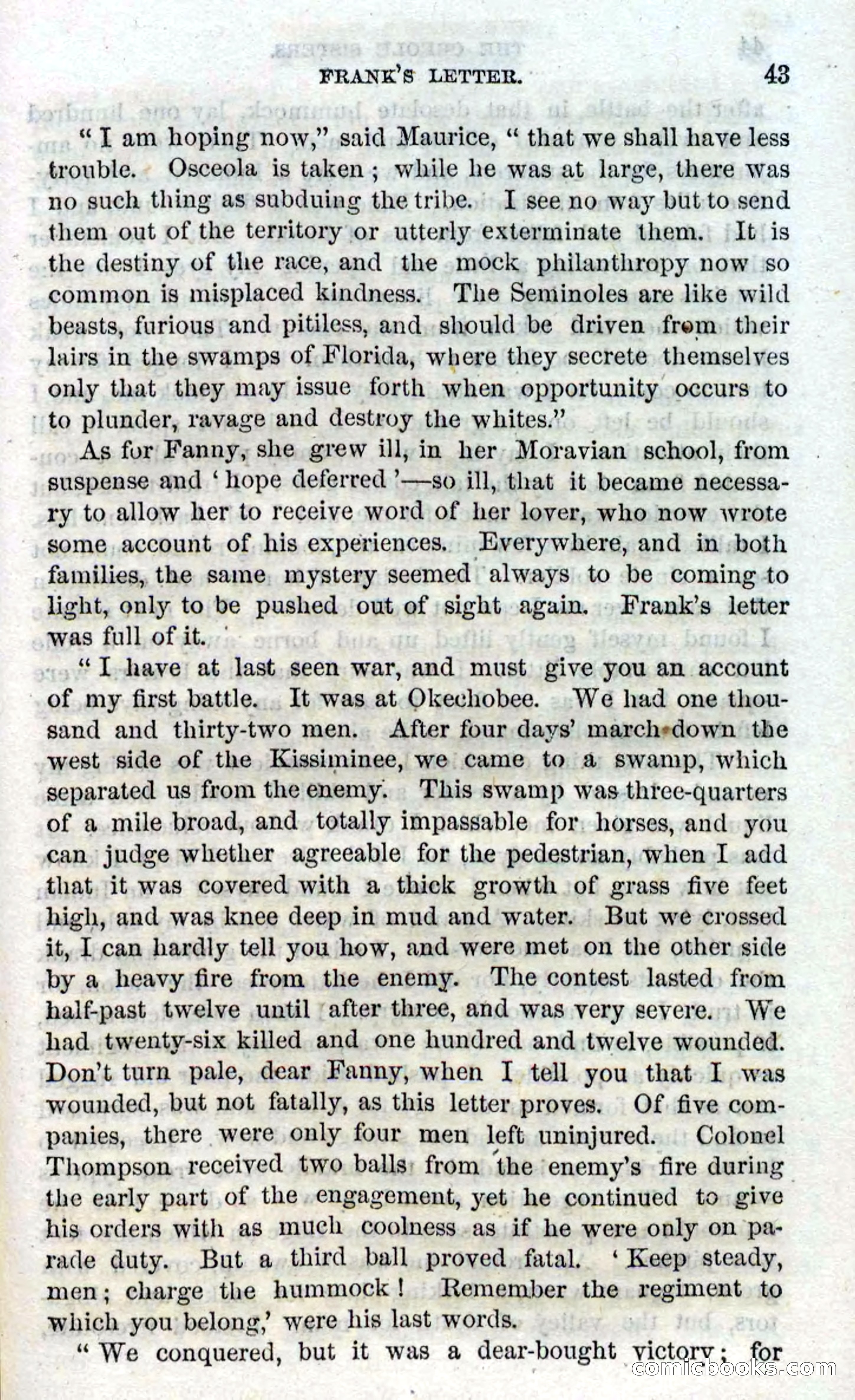 Beadle's Dime Novels No. 93: The Creole Sisters — page 41 of 100