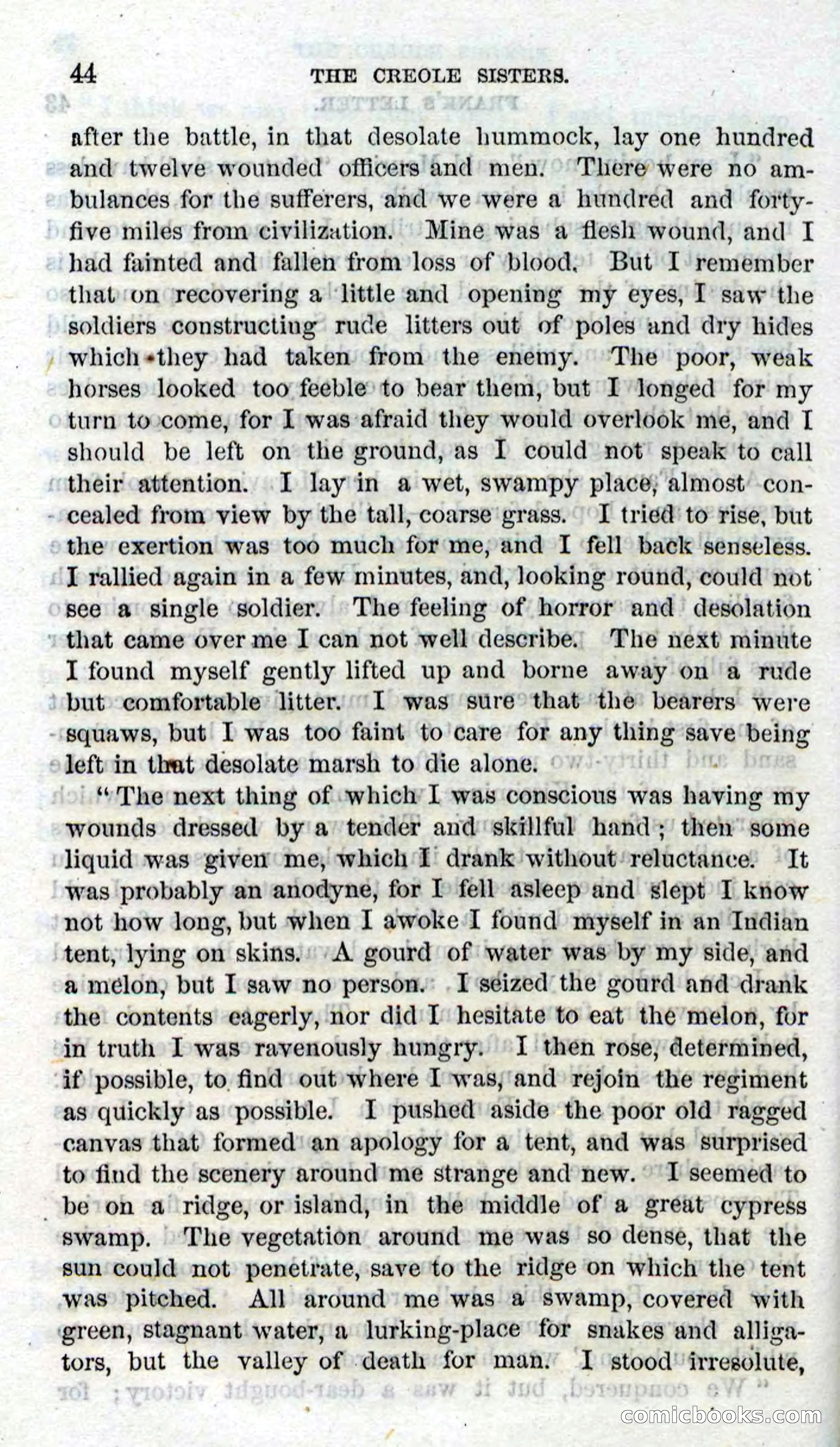 Beadle's Dime Novels No. 93: The Creole Sisters — page 42 of 100