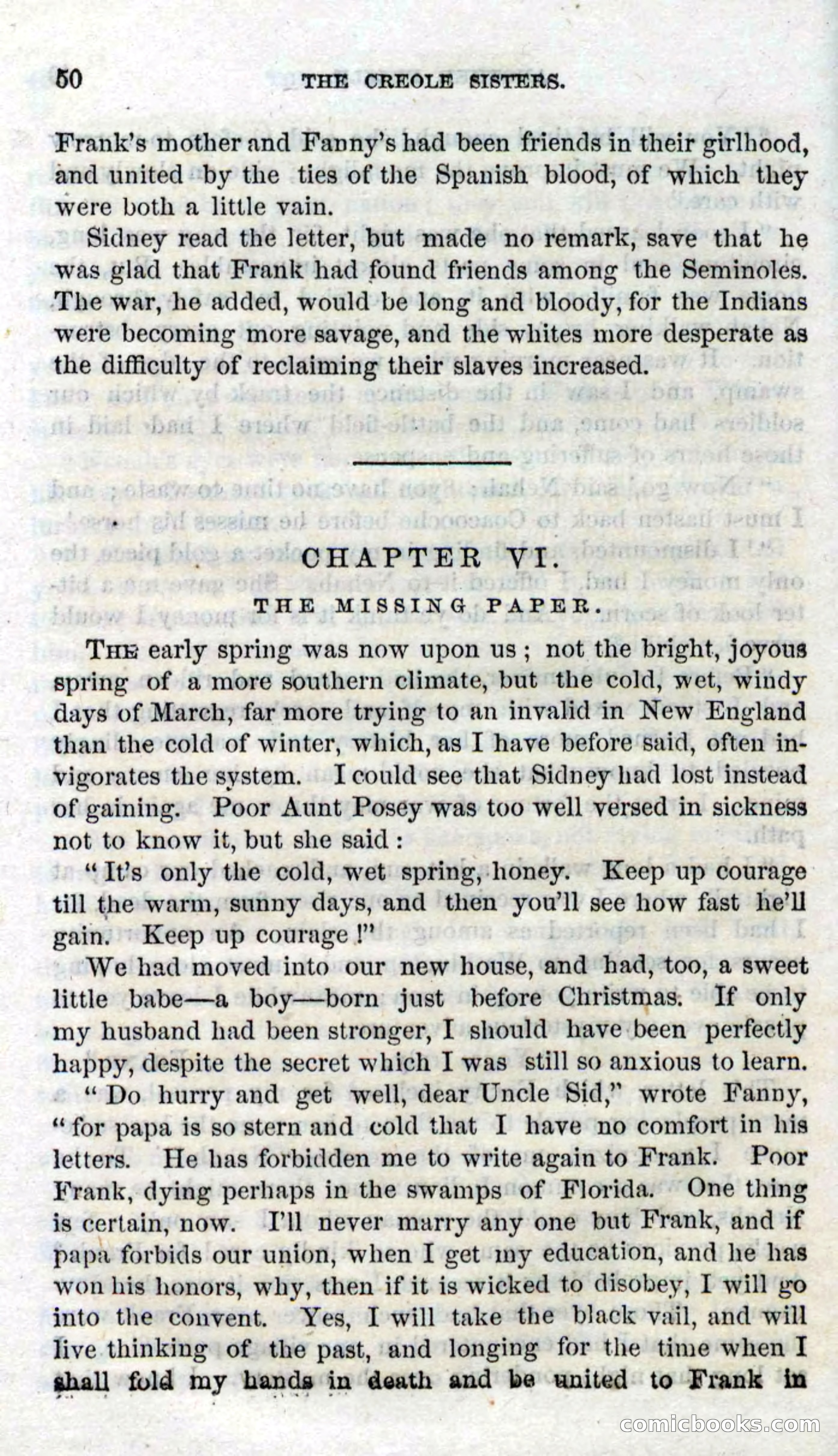 Beadle's Dime Novels No. 93: The Creole Sisters — page 48 of 100