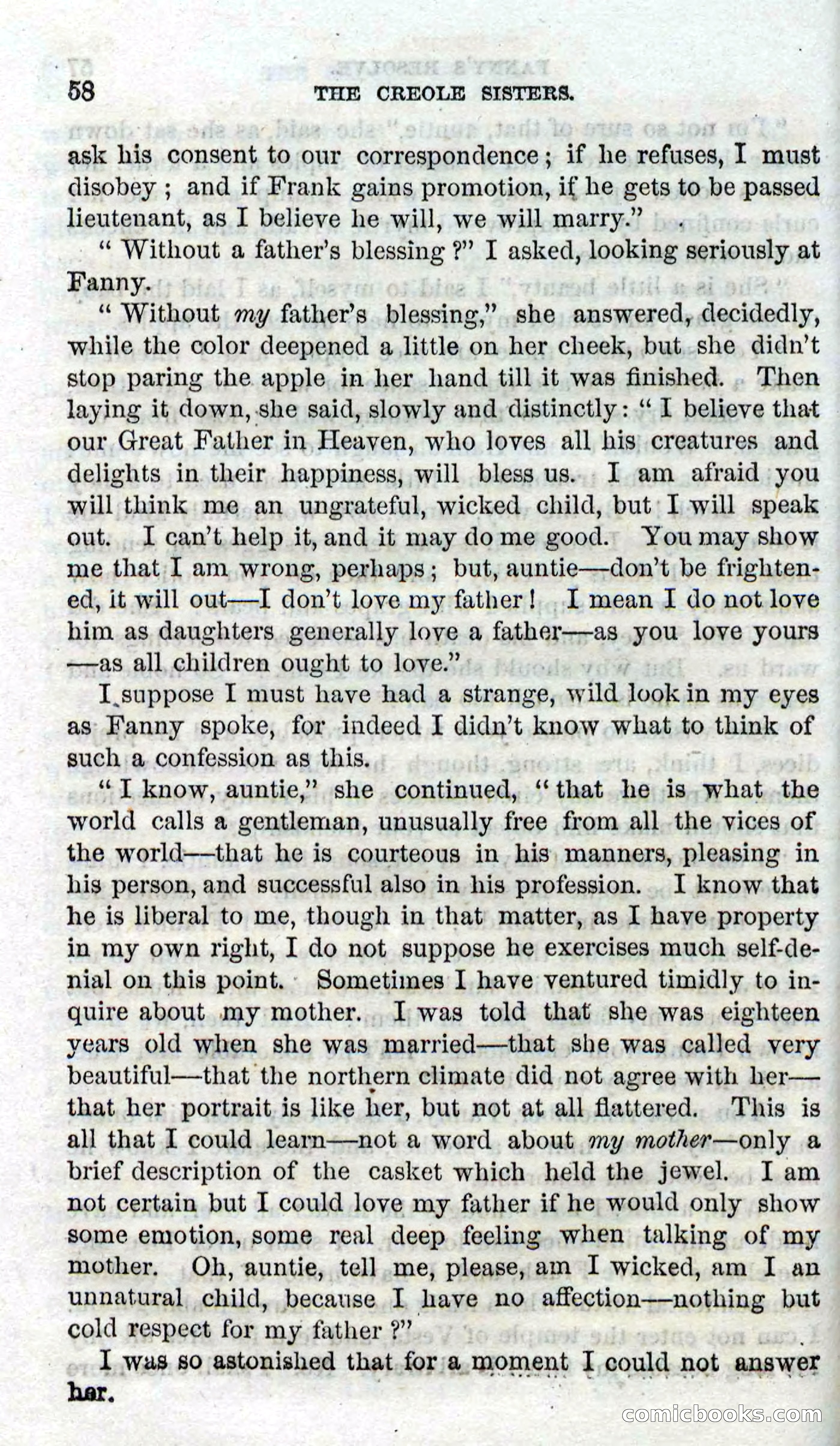 Beadle's Dime Novels No. 93: The Creole Sisters — page 56 of 100