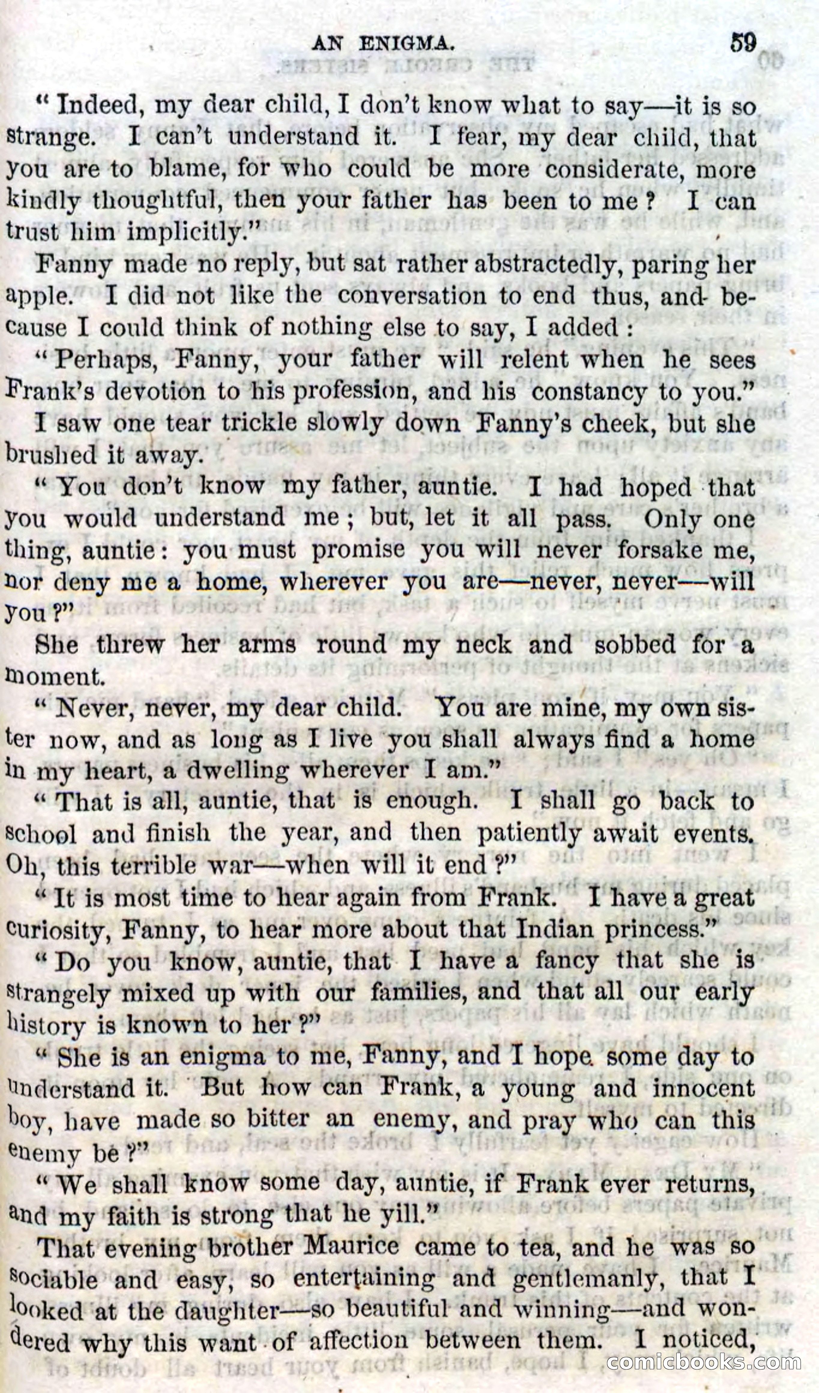 Beadle's Dime Novels No. 93: The Creole Sisters — page 57 of 100