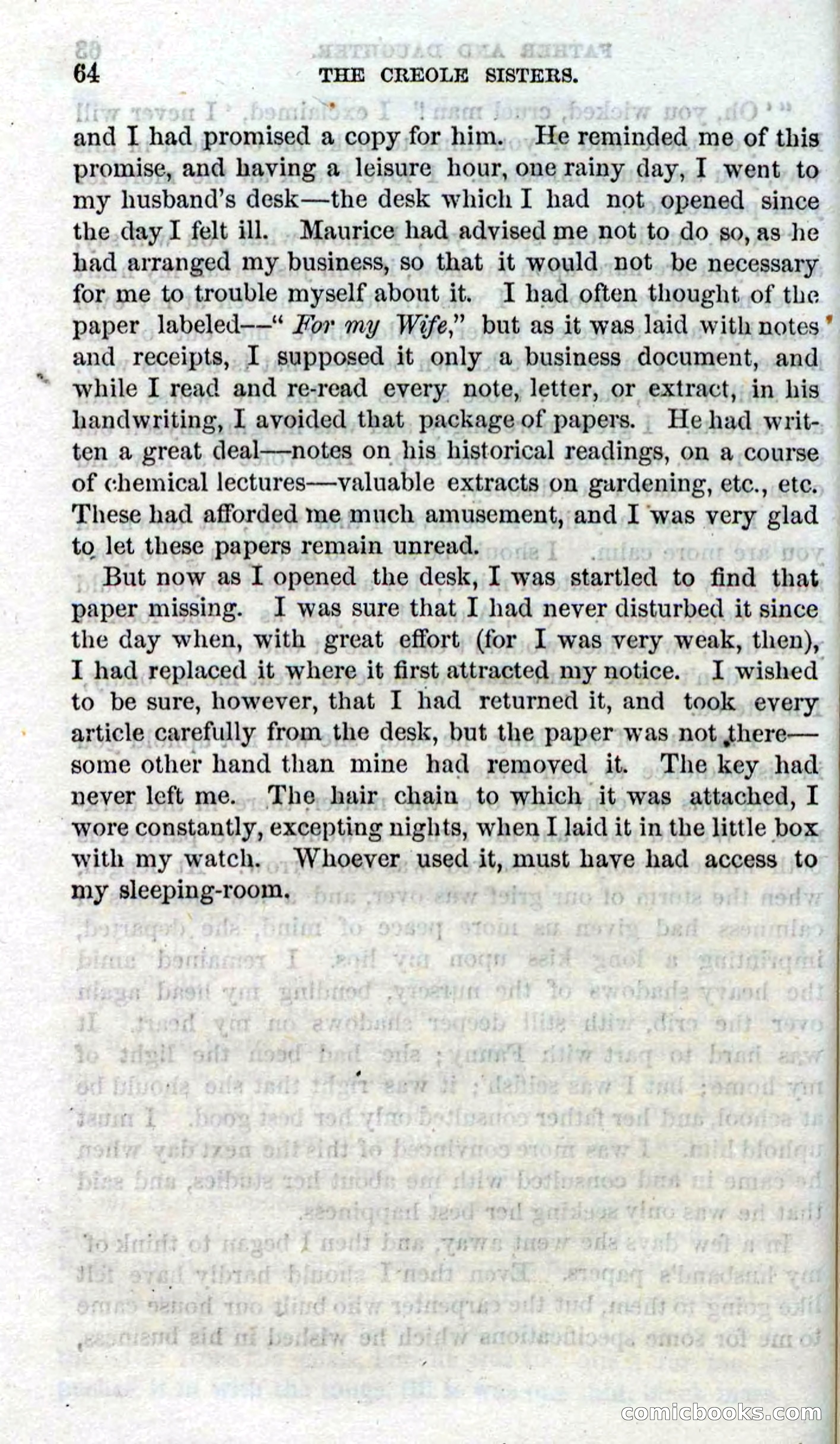 Beadle's Dime Novels No. 93: The Creole Sisters — page 62 of 100