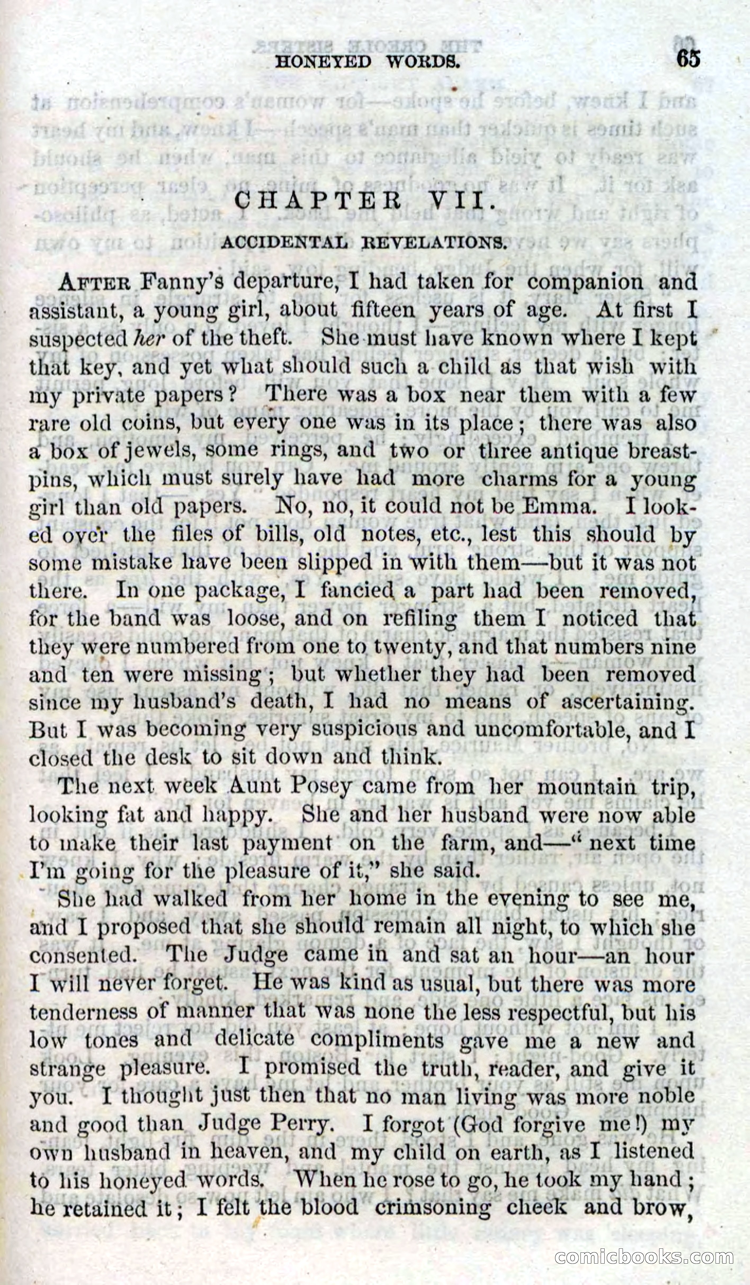 Beadle's Dime Novels No. 93: The Creole Sisters — page 63 of 100