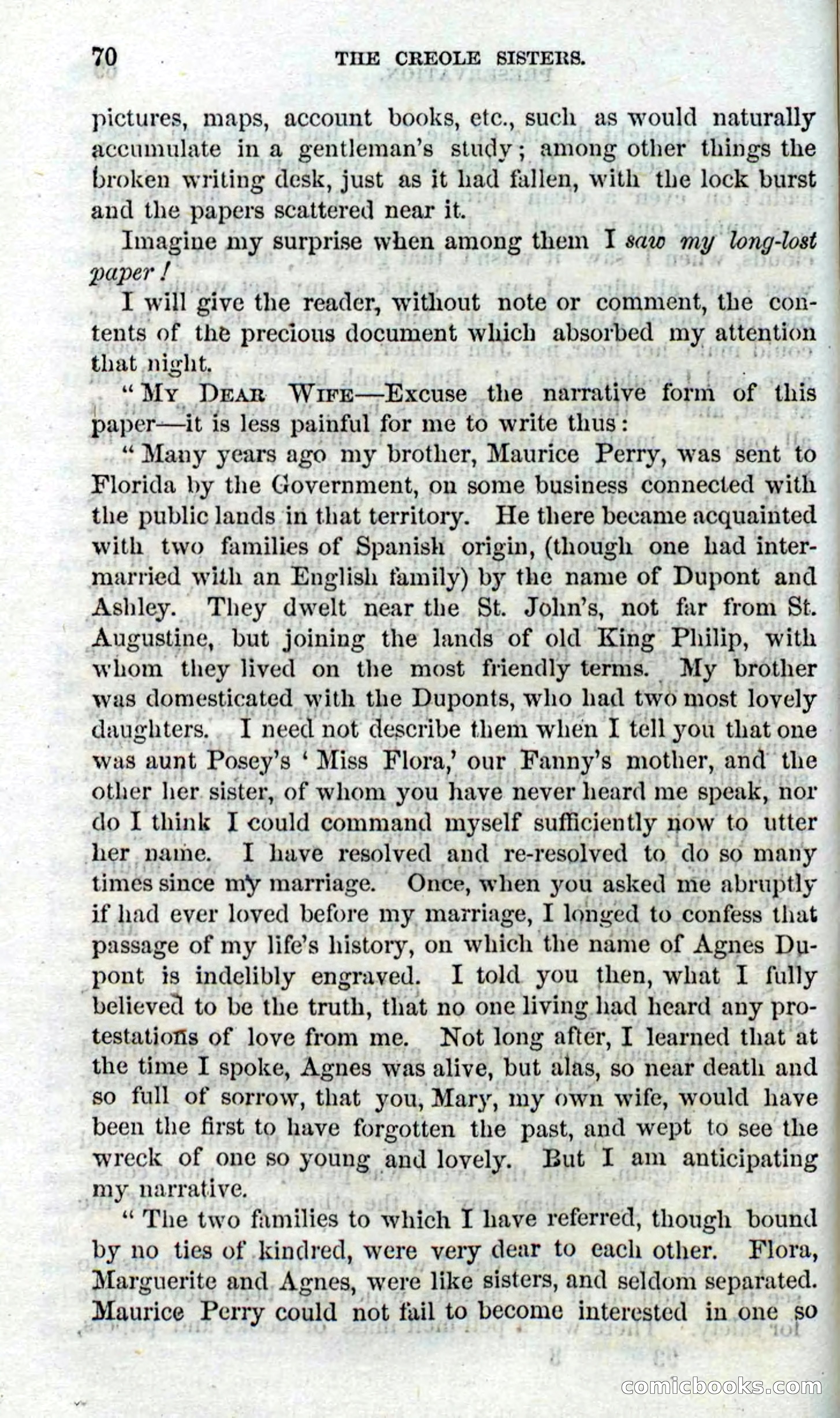 Beadle's Dime Novels No. 93: The Creole Sisters — page 68 of 100