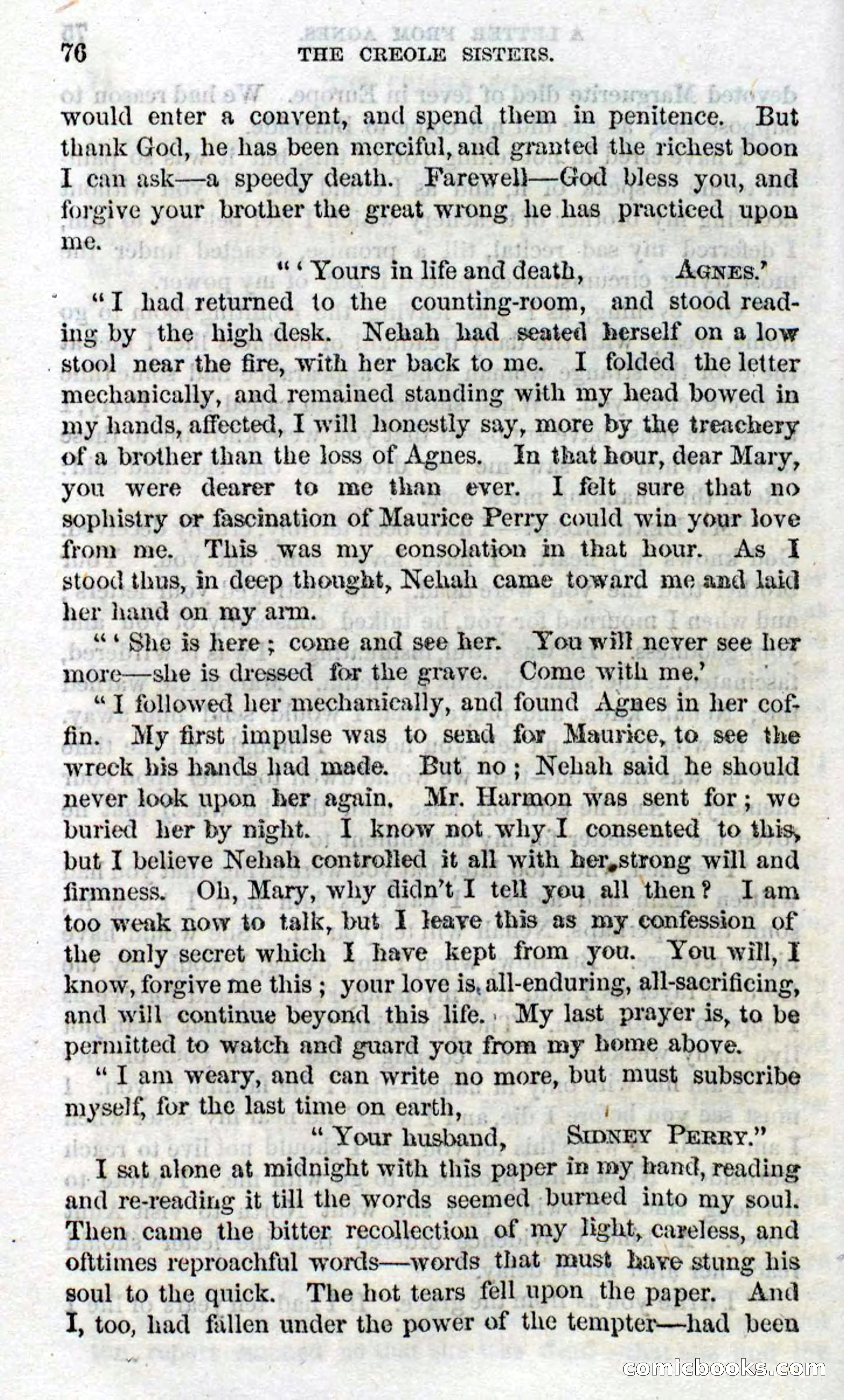 Beadle's Dime Novels No. 93: The Creole Sisters — page 74 of 100
