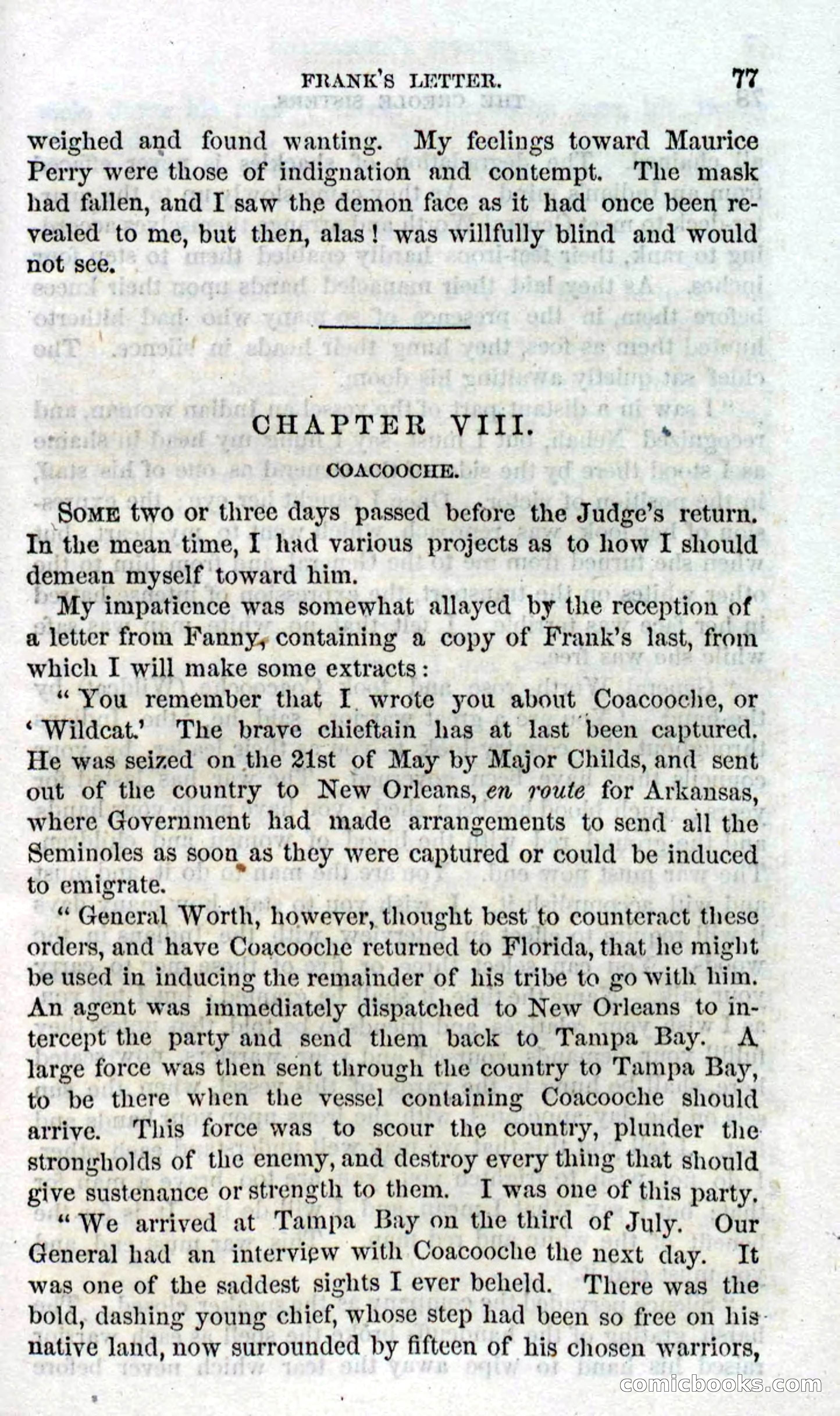 Beadle's Dime Novels No. 93: The Creole Sisters — page 75 of 100