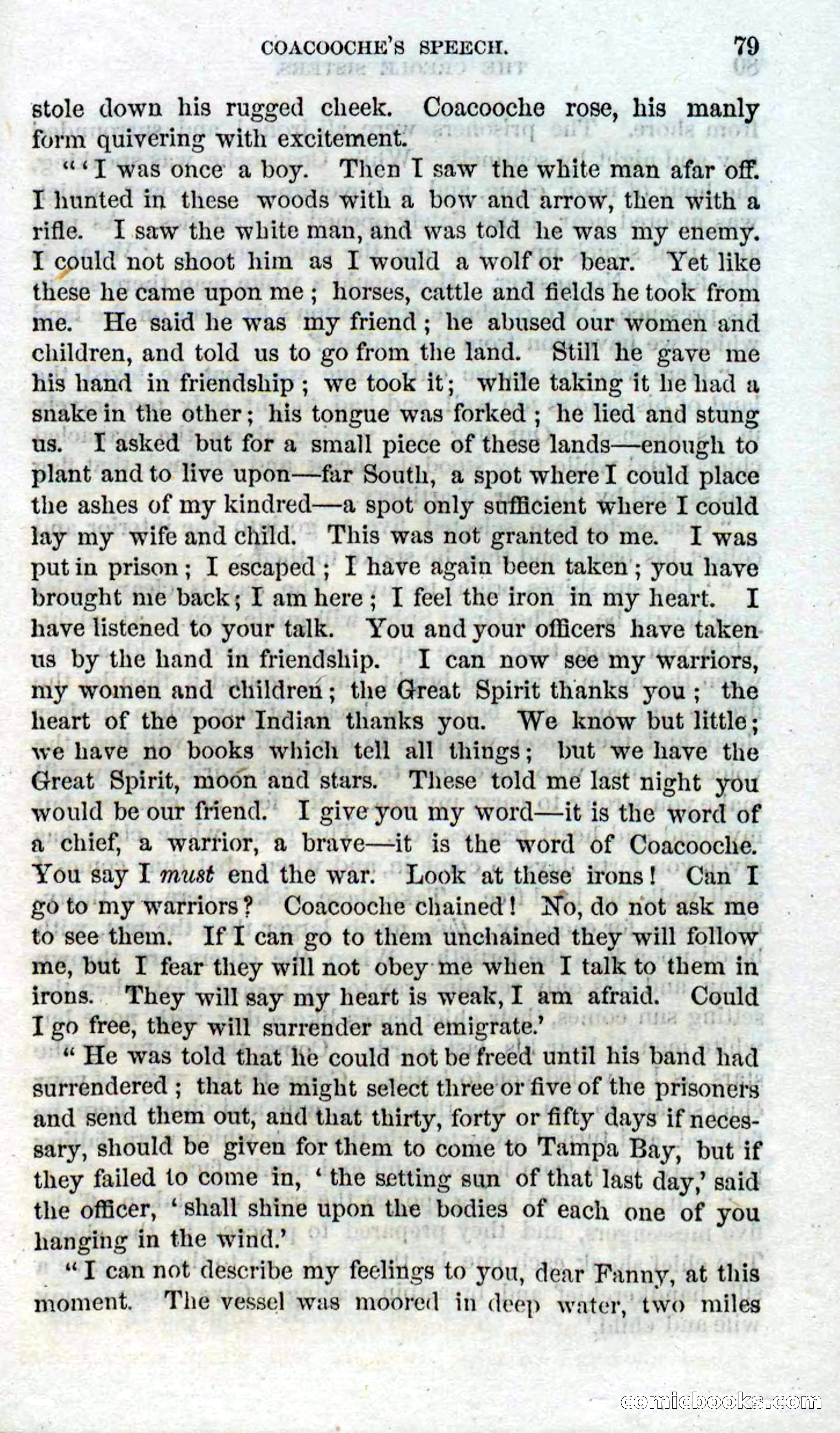 Beadle's Dime Novels No. 93: The Creole Sisters — page 77 of 100