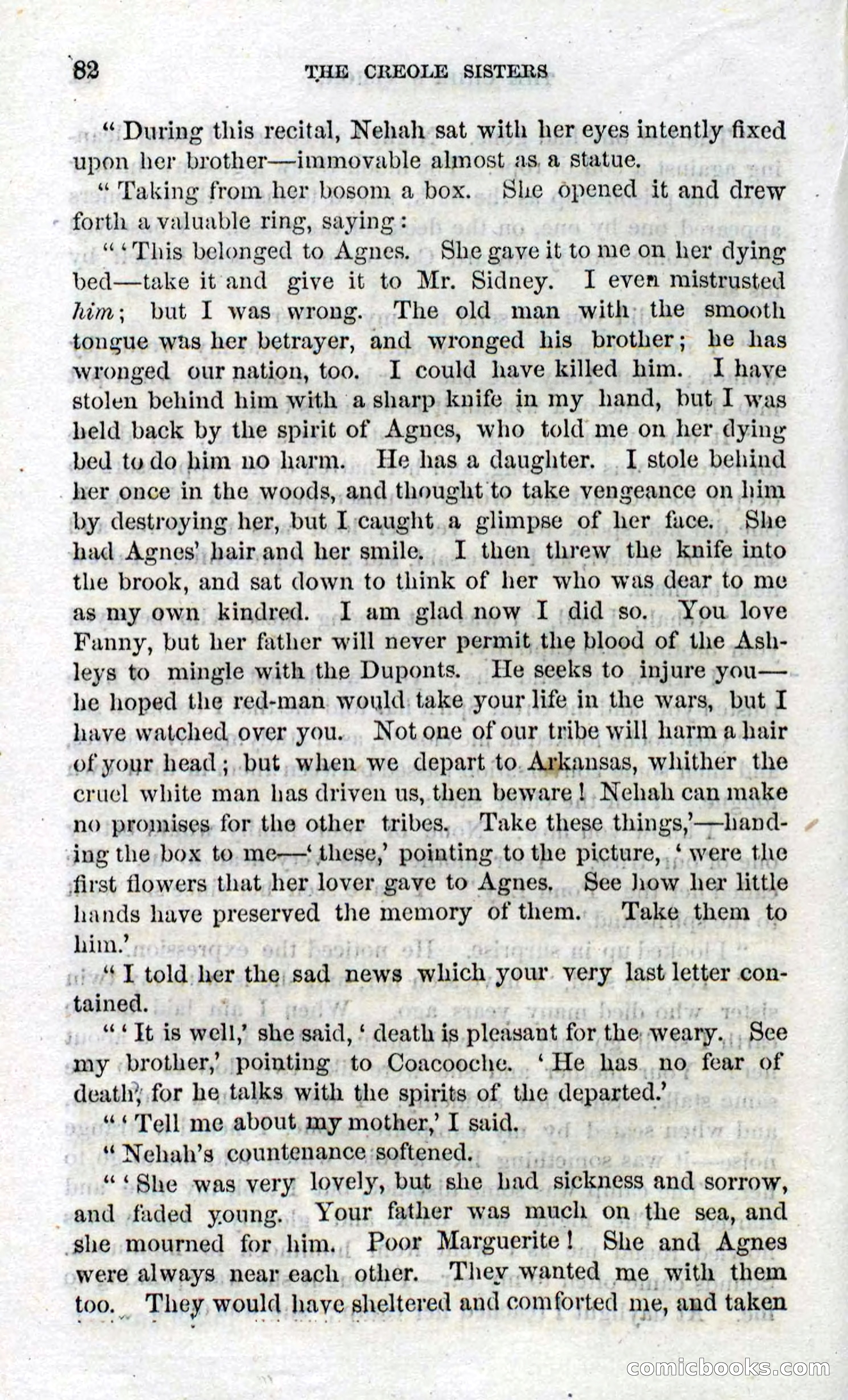 Beadle's Dime Novels No. 93: The Creole Sisters — page 80 of 100