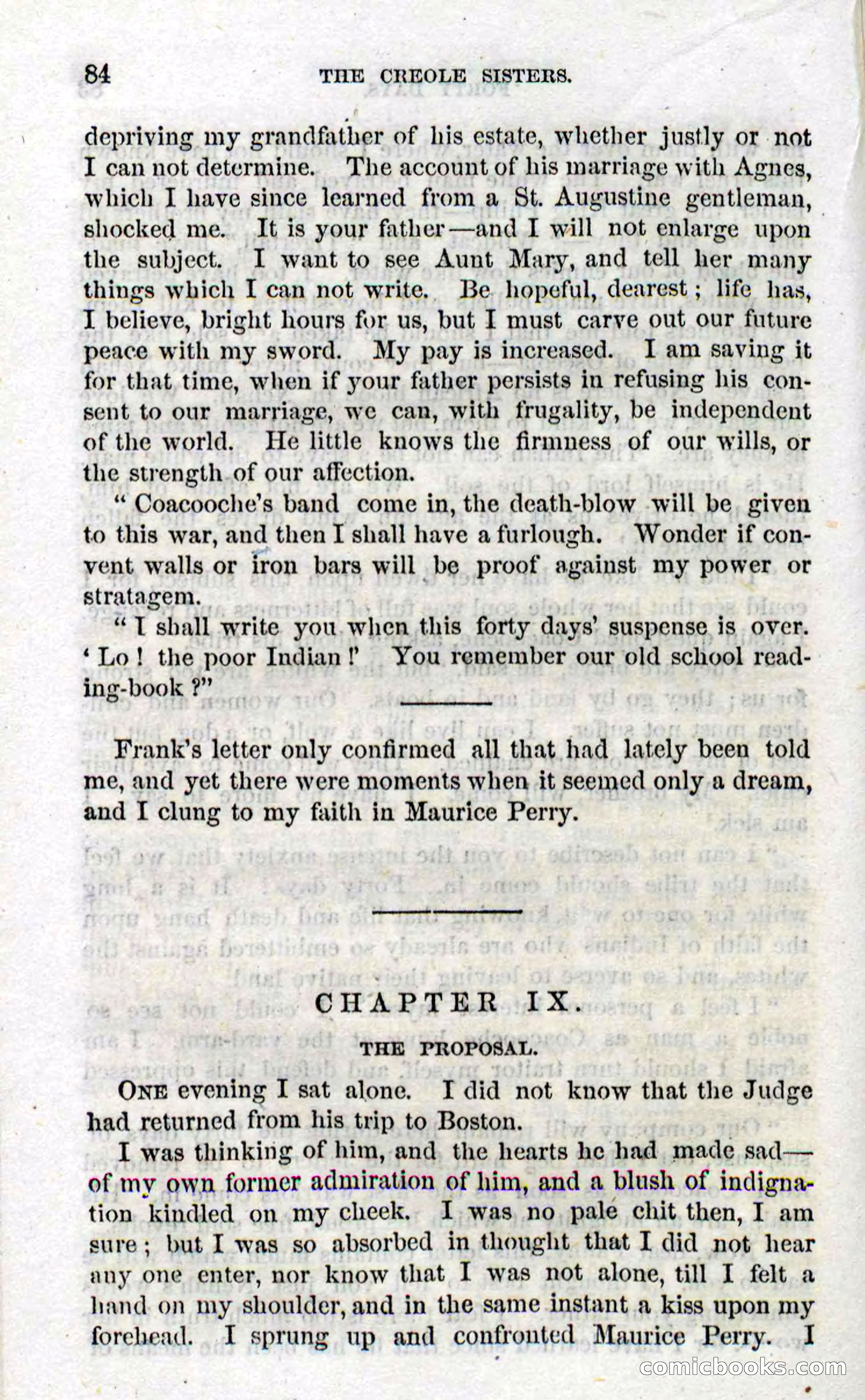 Beadle's Dime Novels No. 93: The Creole Sisters — page 82 of 100