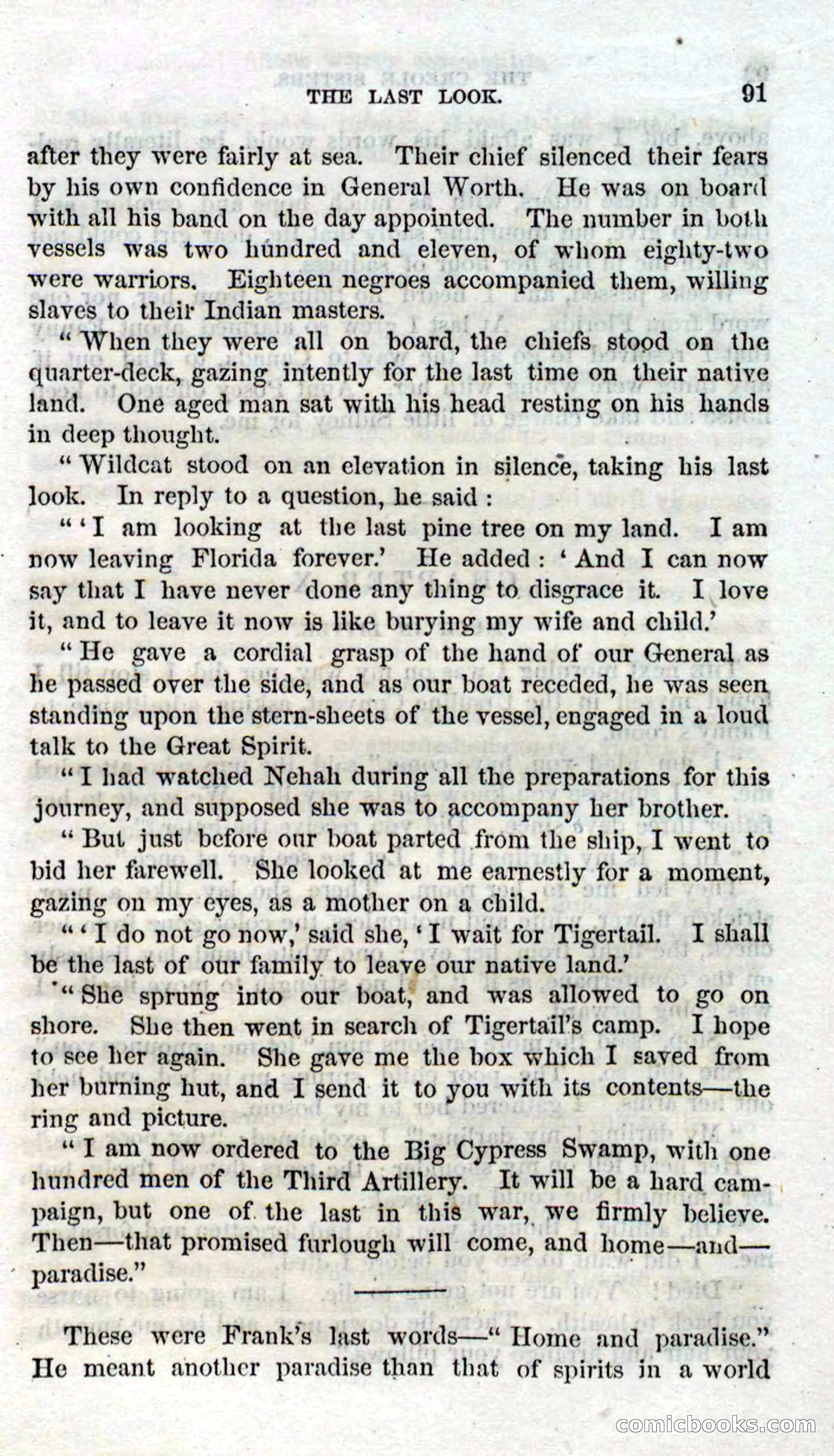 Beadle's Dime Novels No. 93: The Creole Sisters — page 89 of 100