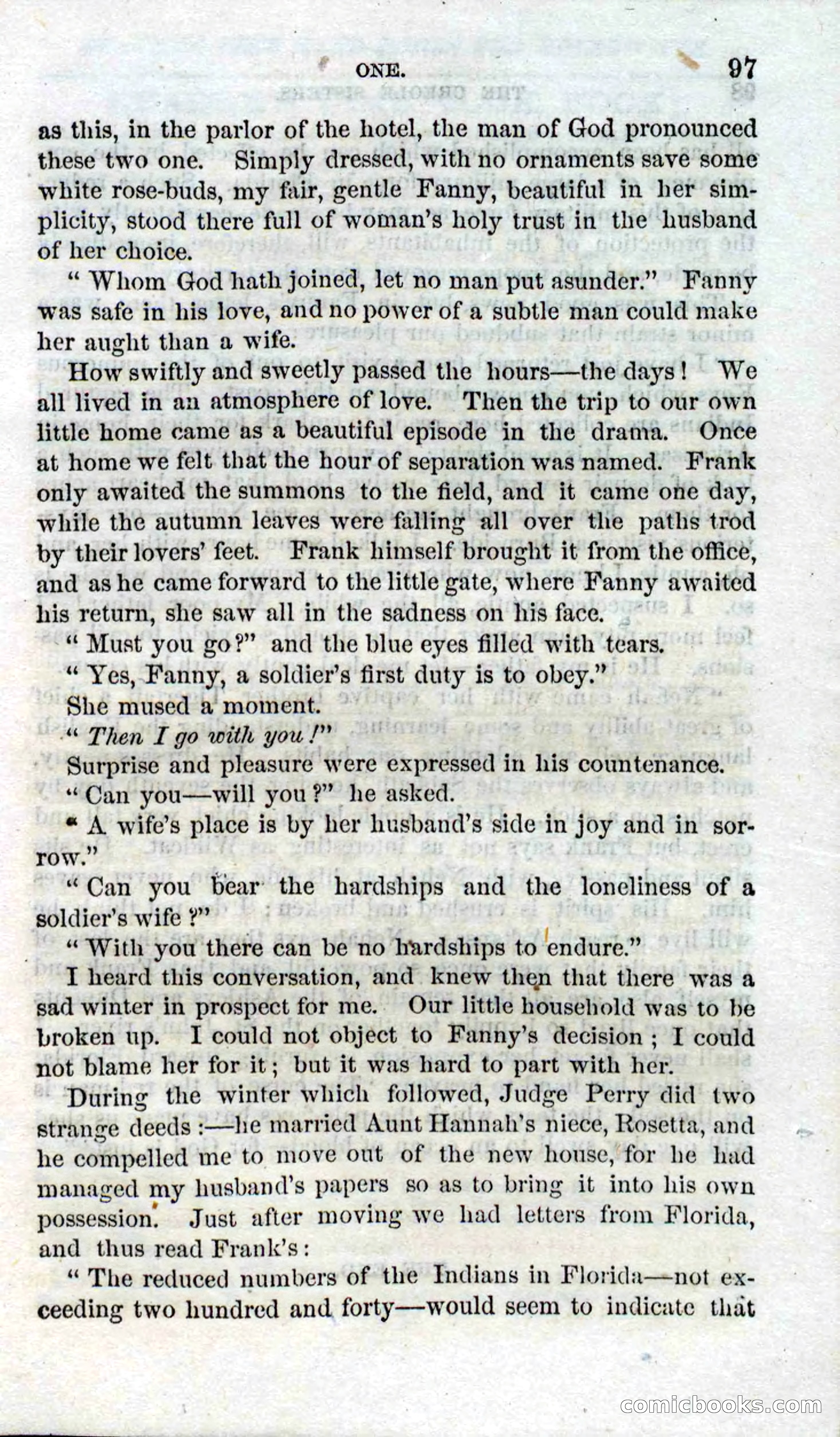 Beadle's Dime Novels No. 93: The Creole Sisters — page 95 of 100