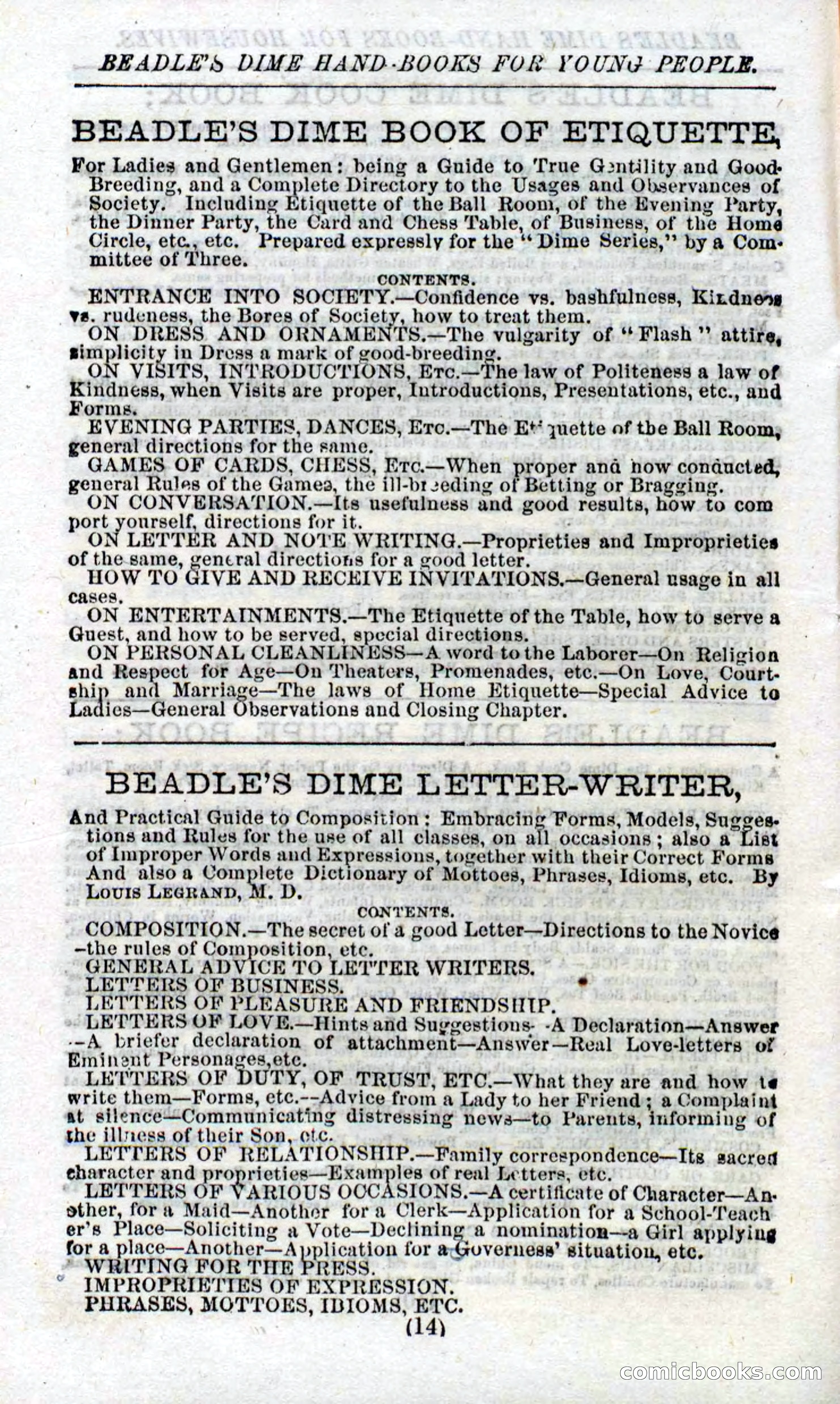 Beadle's Dime Novels No. 93: The Creole Sisters — page 98 of 100