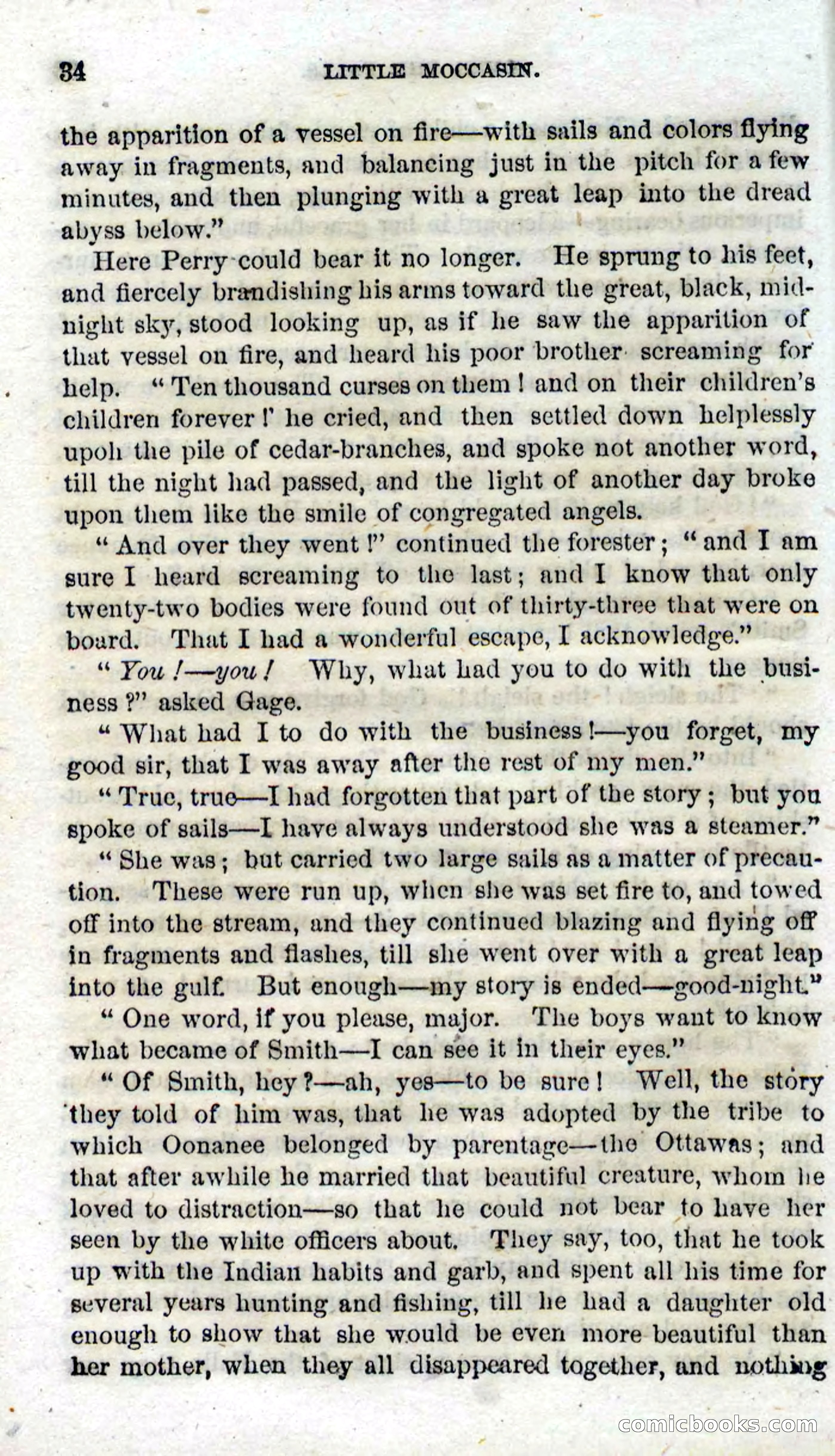 Beadle's Dime Novels No. 96: Little Moccasin — page 32 of 97
