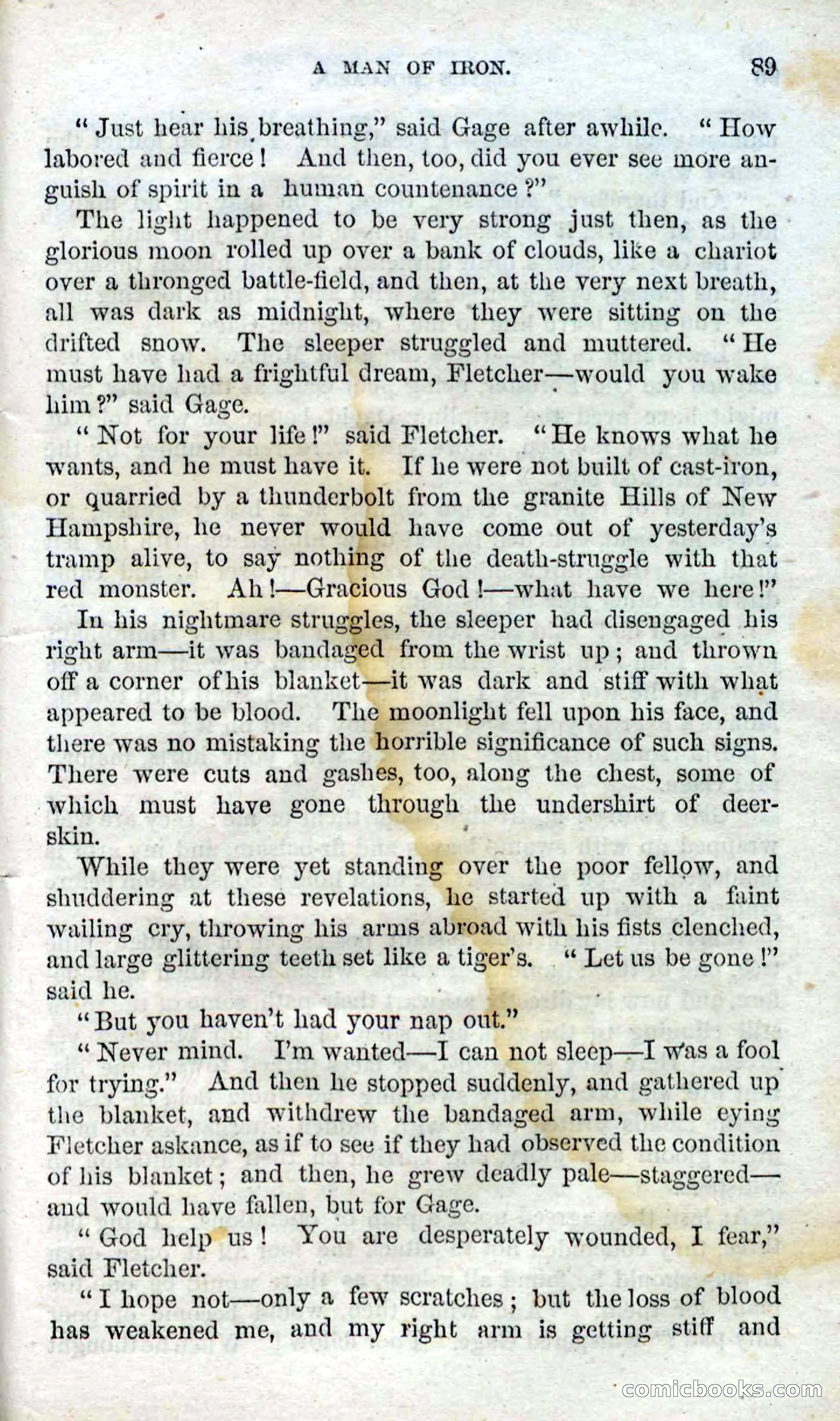 Beadle's Dime Novels No. 96: Little Moccasin — page 87 of 97
