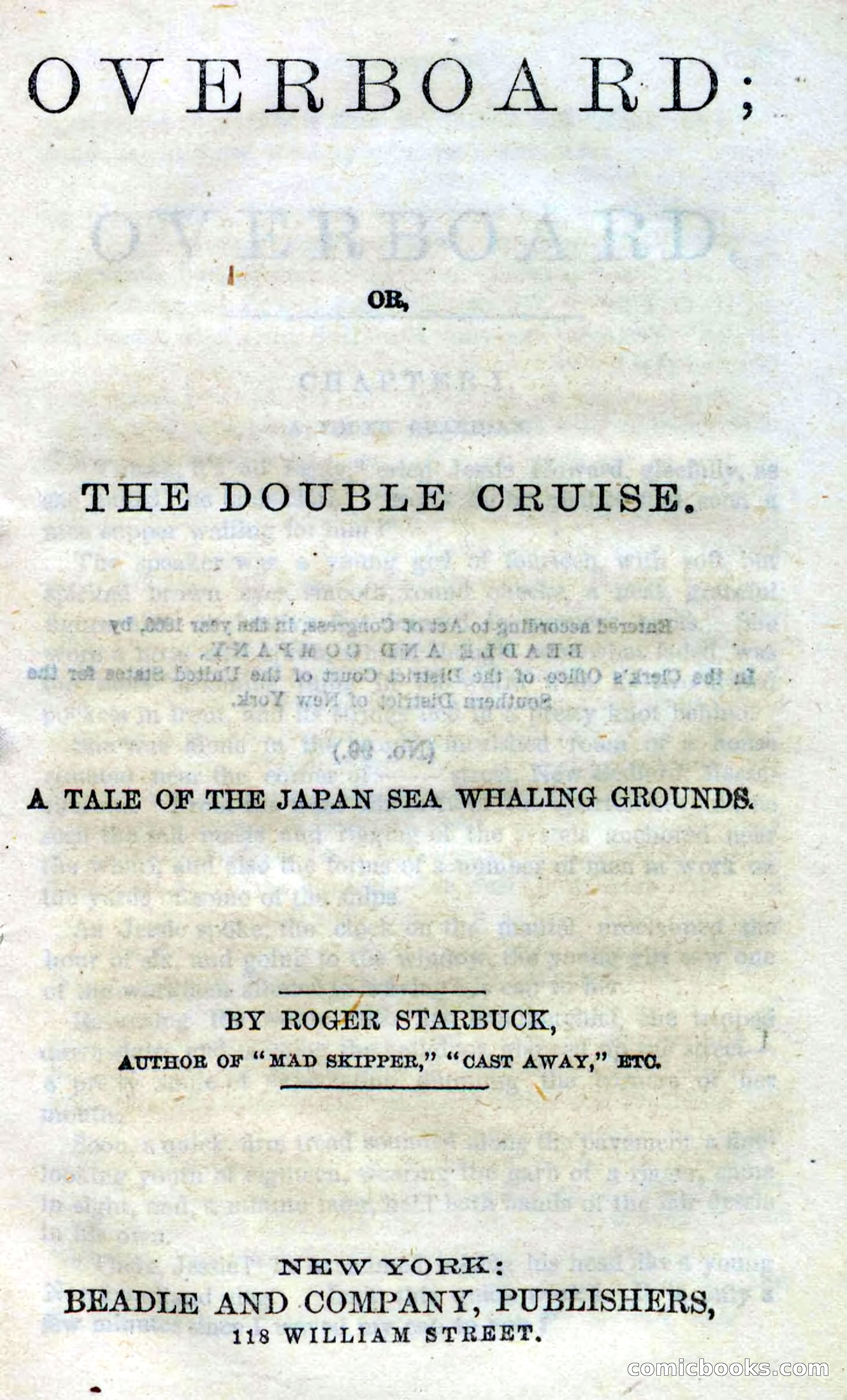 Beadle's Dime Novels No. 99: Overboard — page 5 of 100