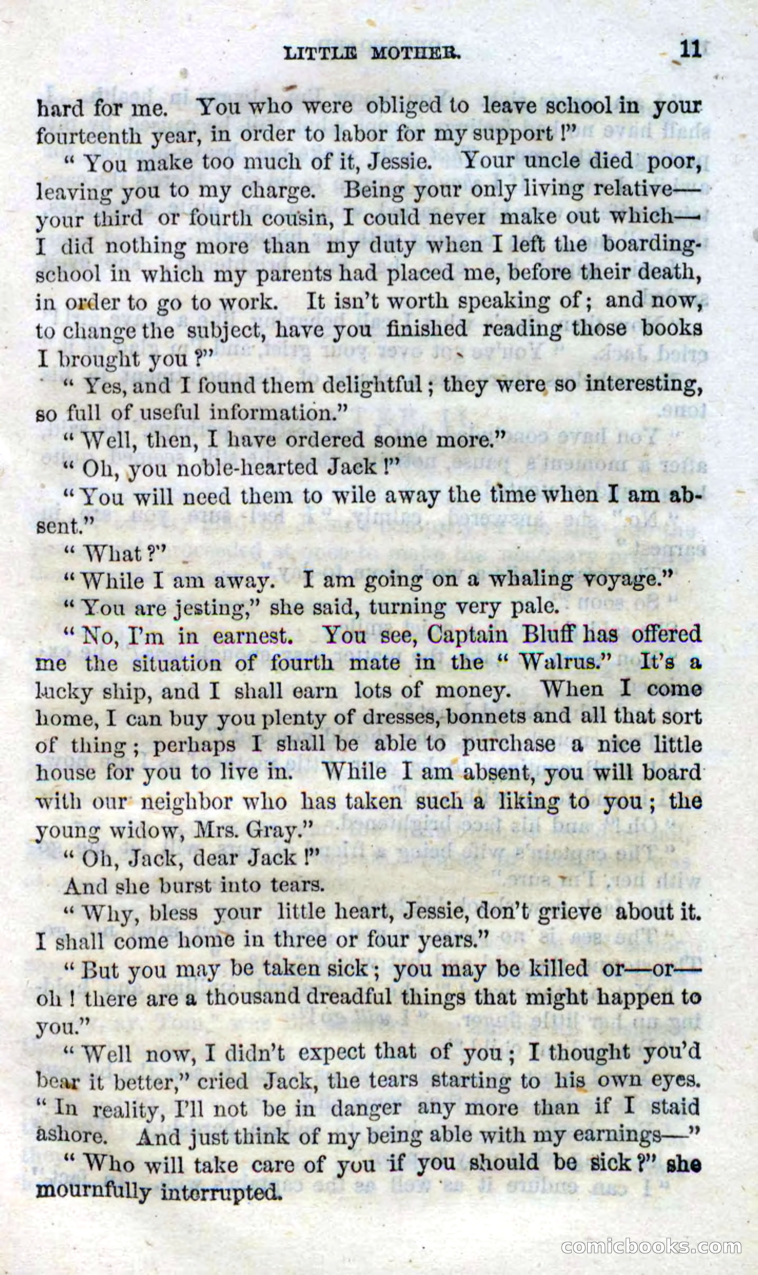 Beadle's Dime Novels No. 99: Overboard — page 9 of 100