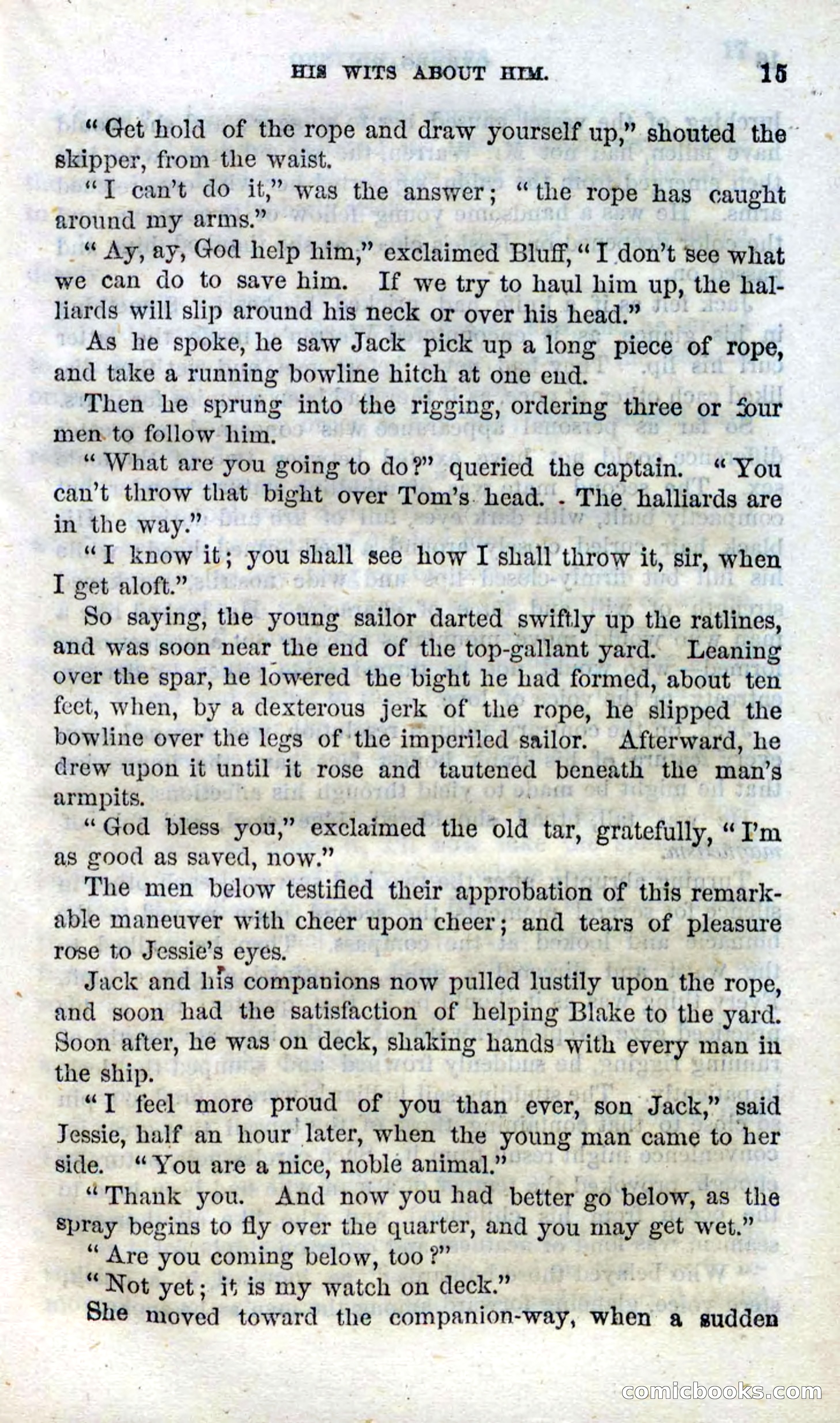 Beadle's Dime Novels No. 99: Overboard — page 13 of 100