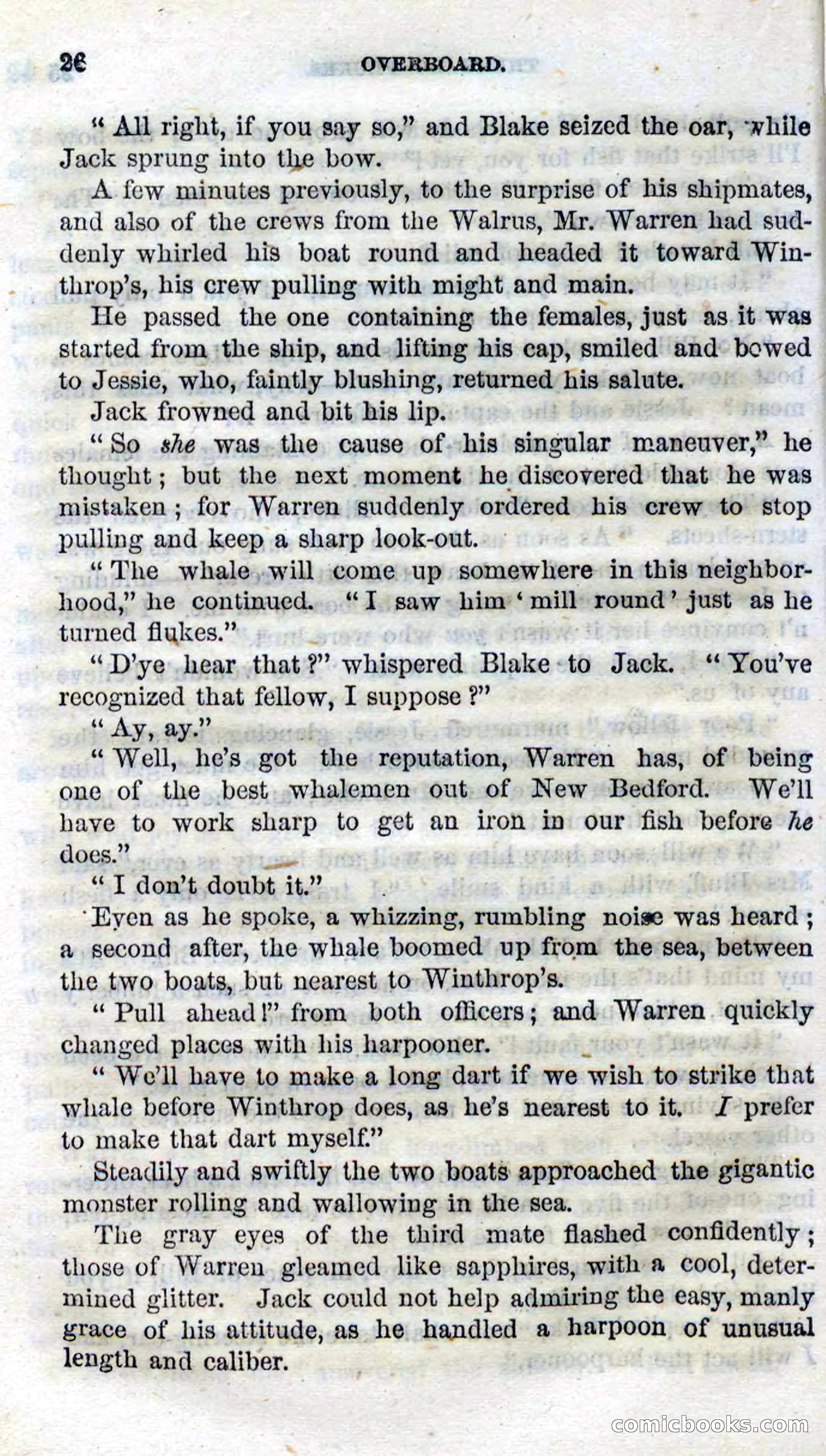 Beadle's Dime Novels No. 99: Overboard — page 24 of 100