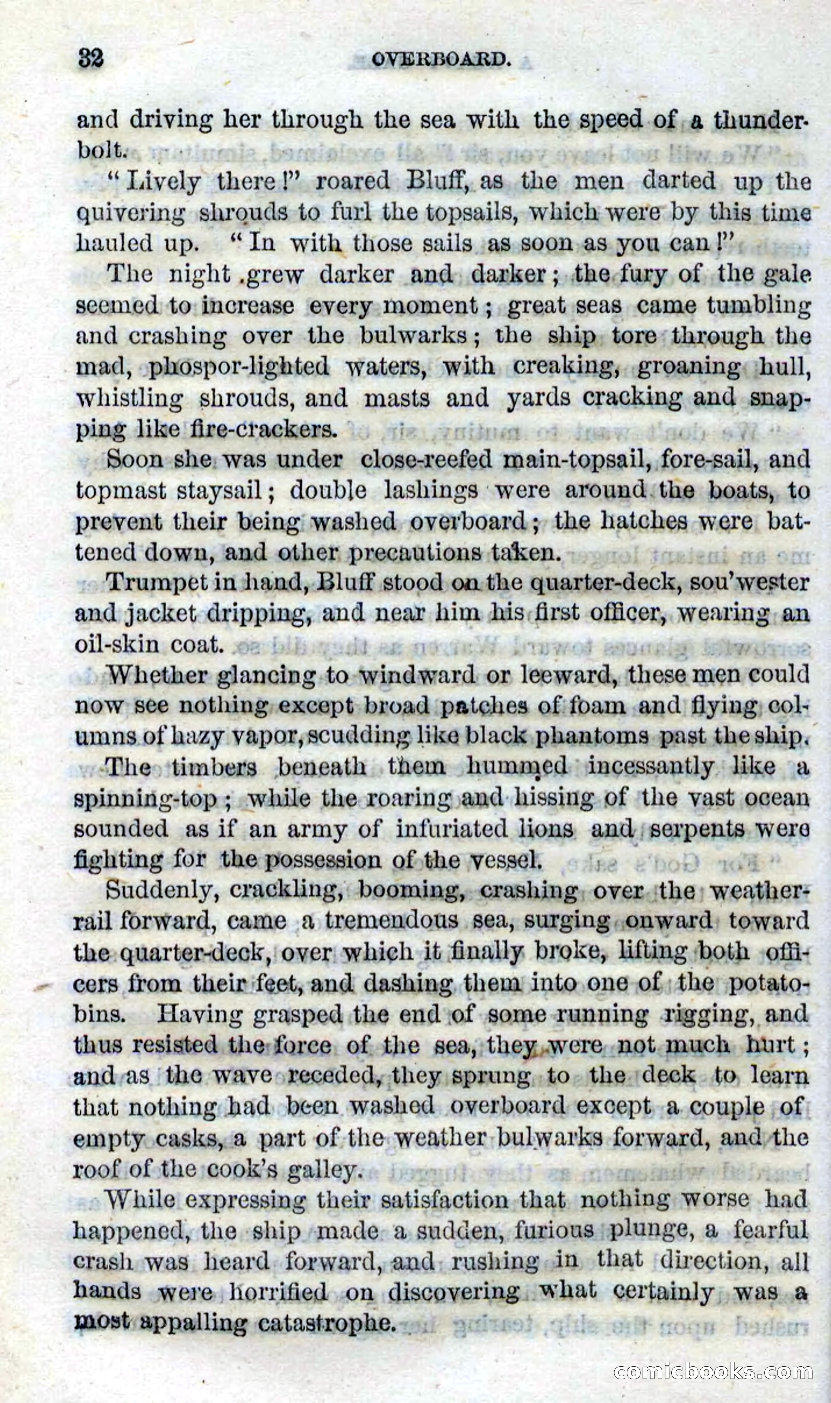 Beadle's Dime Novels No. 99: Overboard — page 30 of 100