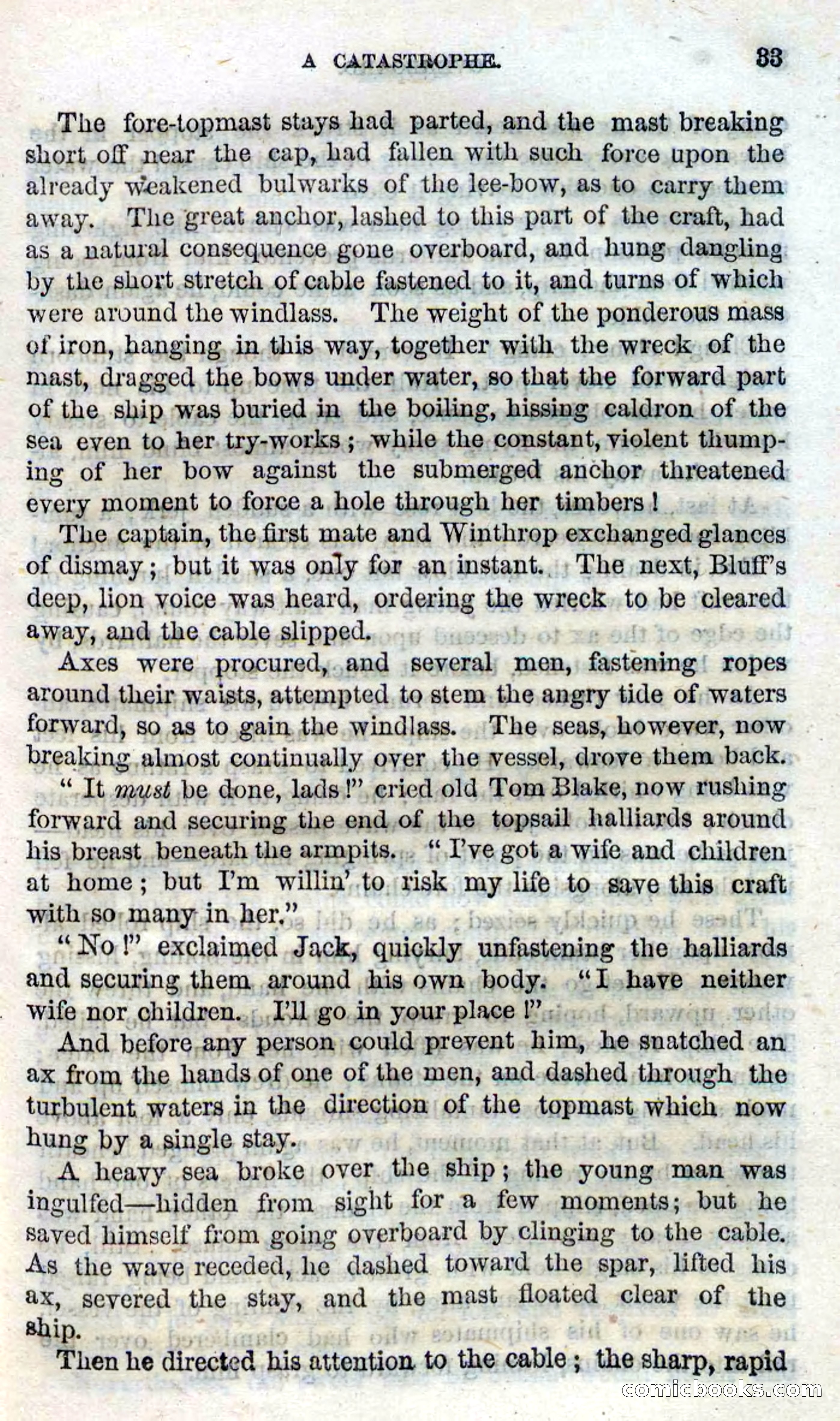 Beadle's Dime Novels No. 99: Overboard — page 31 of 100