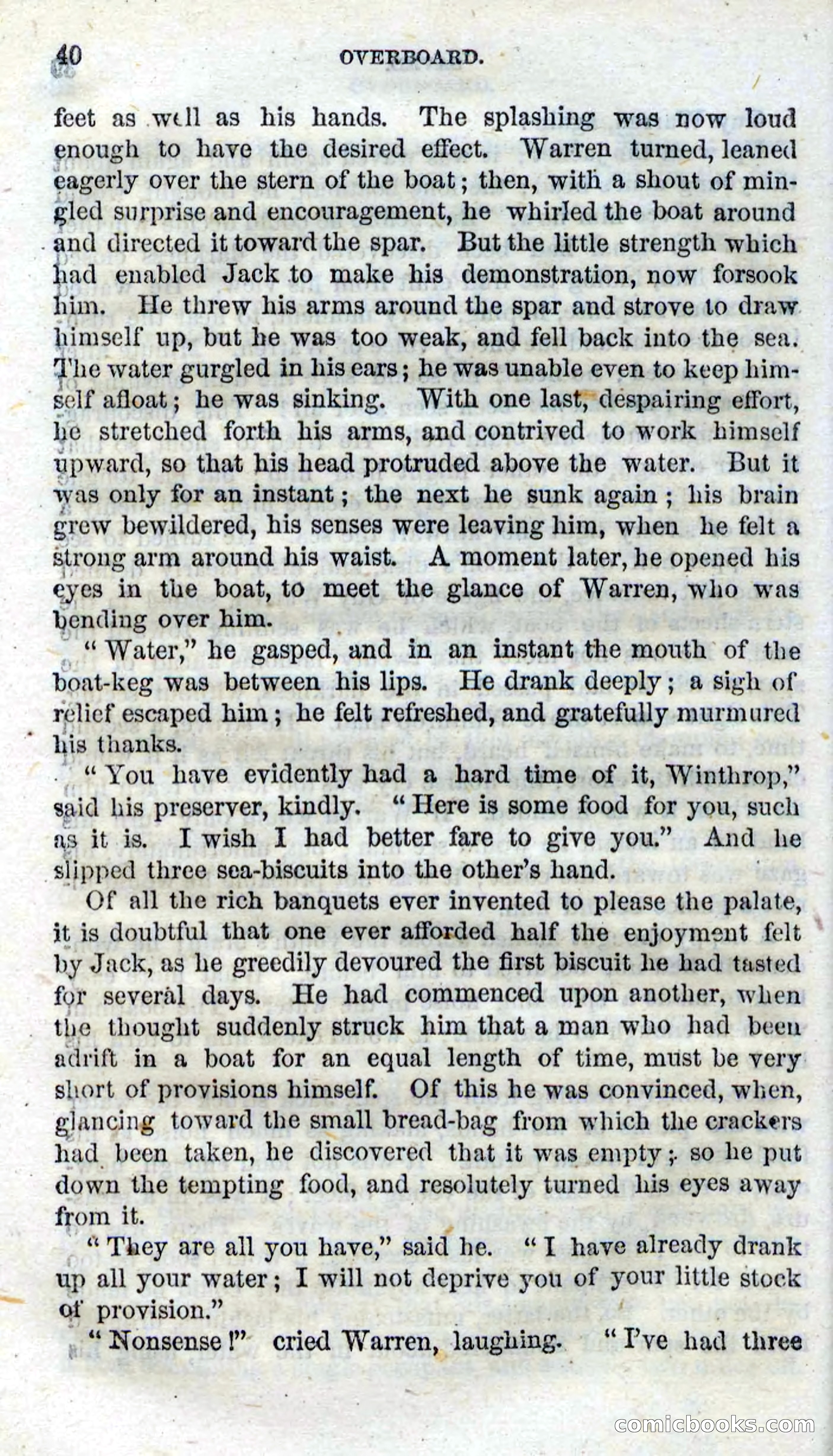Beadle's Dime Novels No. 99: Overboard — page 38 of 100