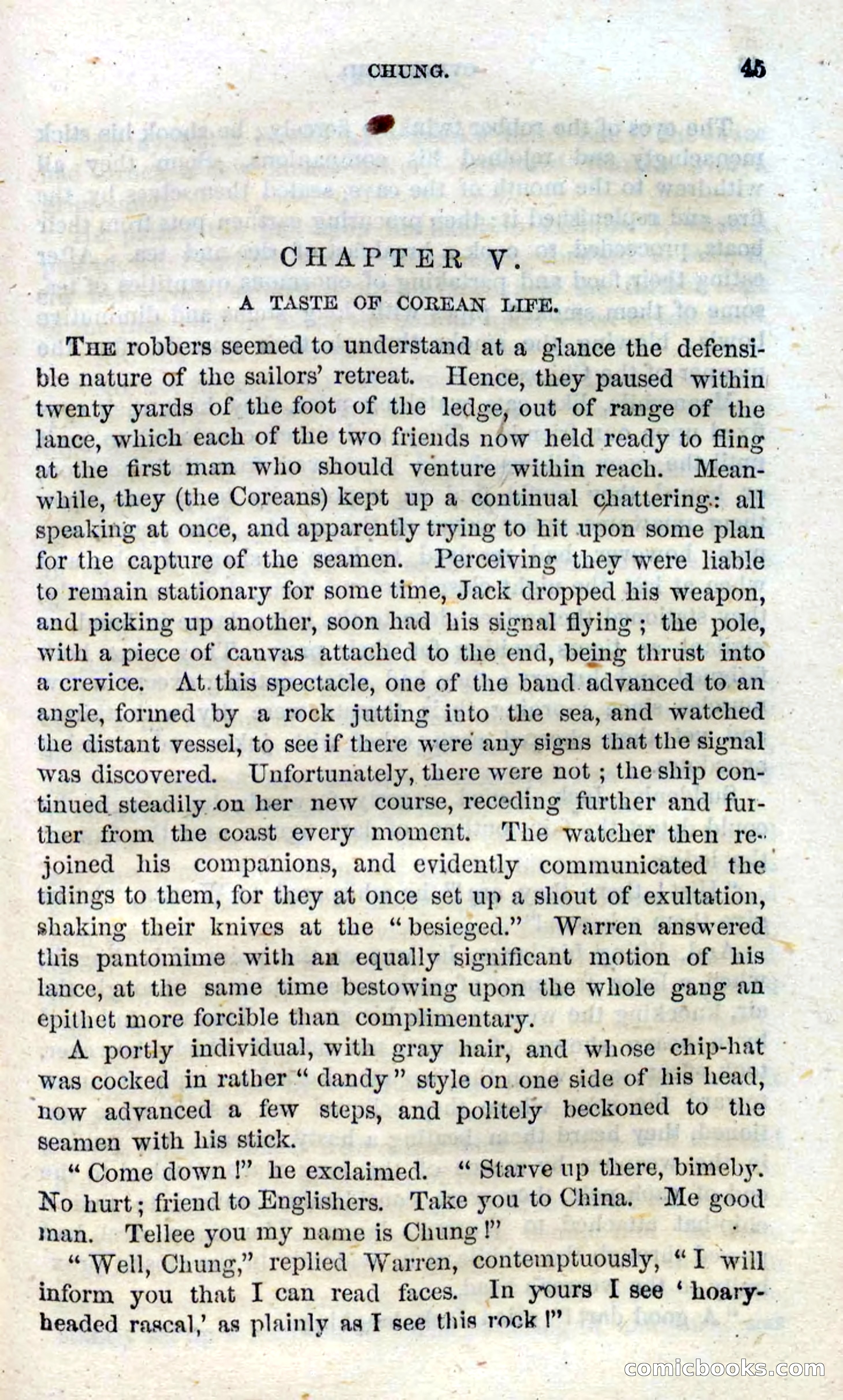 Beadle's Dime Novels No. 99: Overboard — page 43 of 100