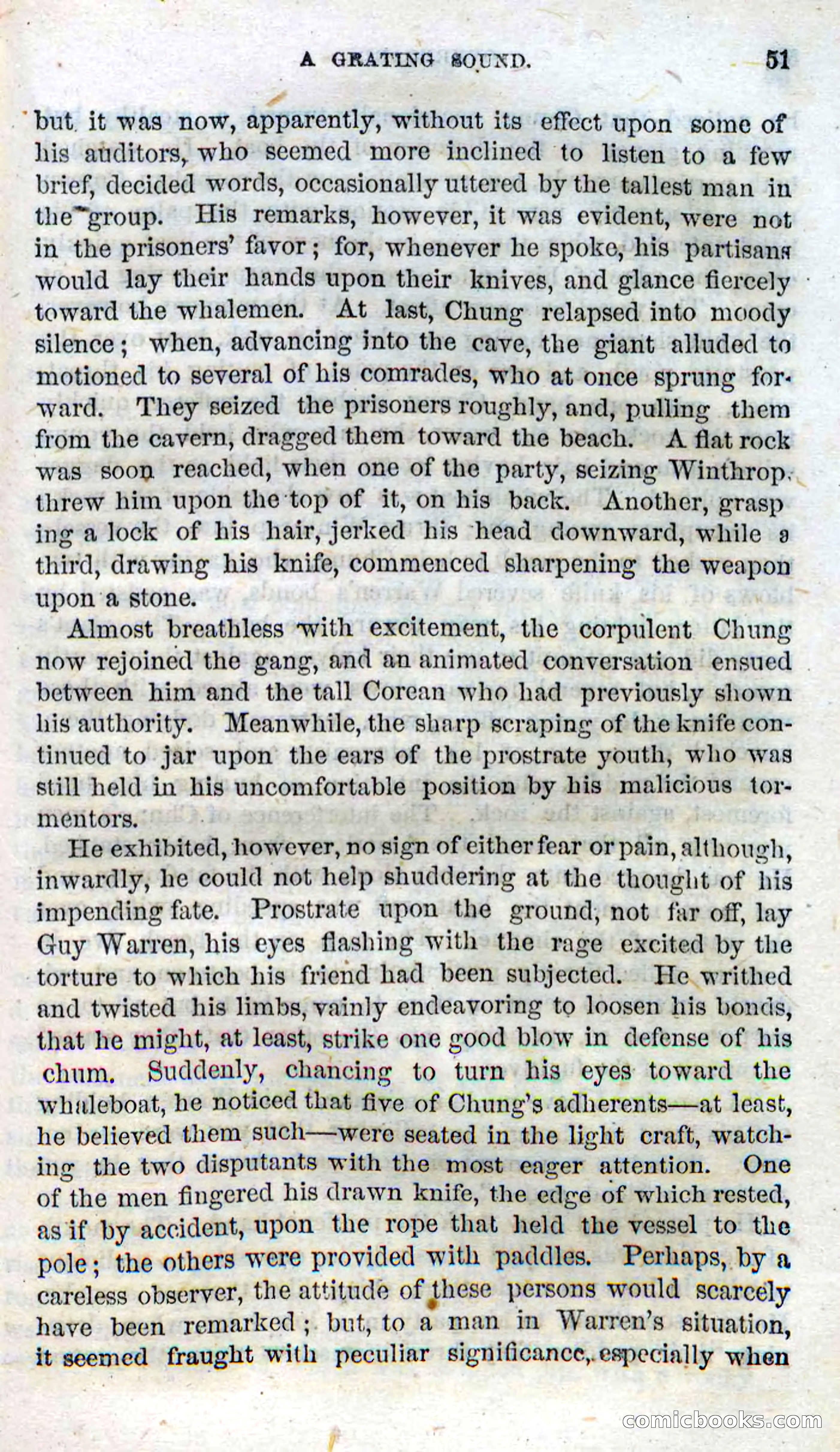 Beadle's Dime Novels No. 99: Overboard — page 49 of 100